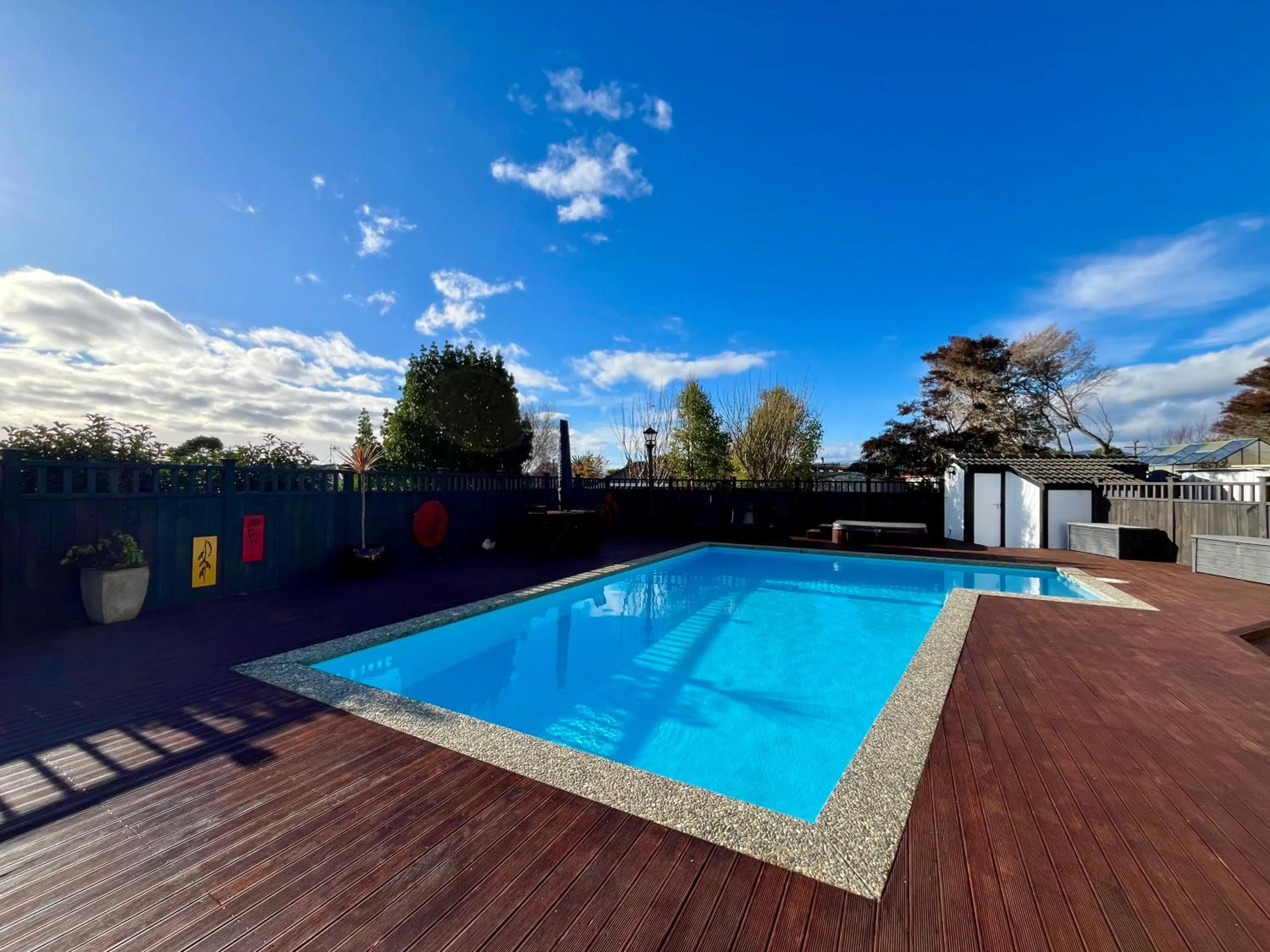 Swimming pool in Tudor Manor Bed & Breakfast