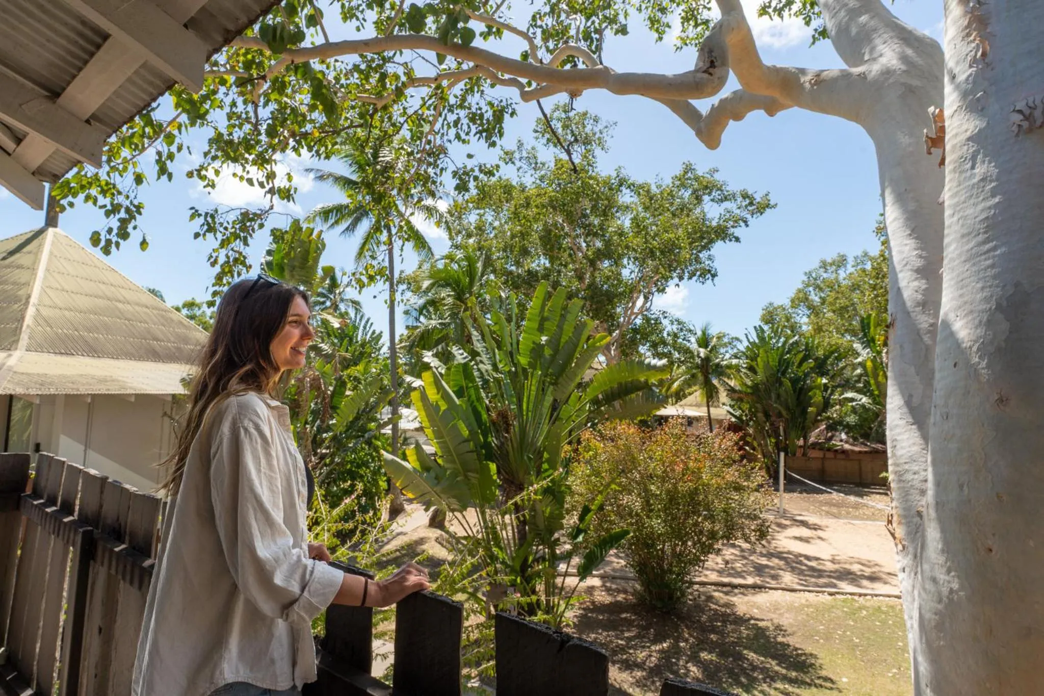 Garden in Nomads Airlie Beach