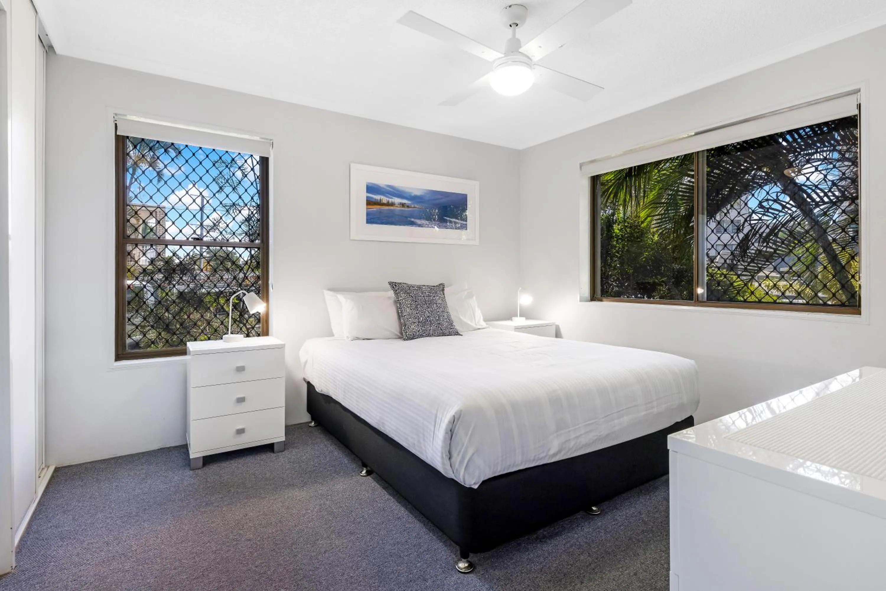 Bedroom, Bed in Kalua Holiday Apartments