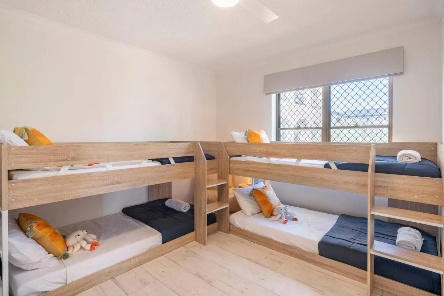 Bed in Kalua Holiday Apartments