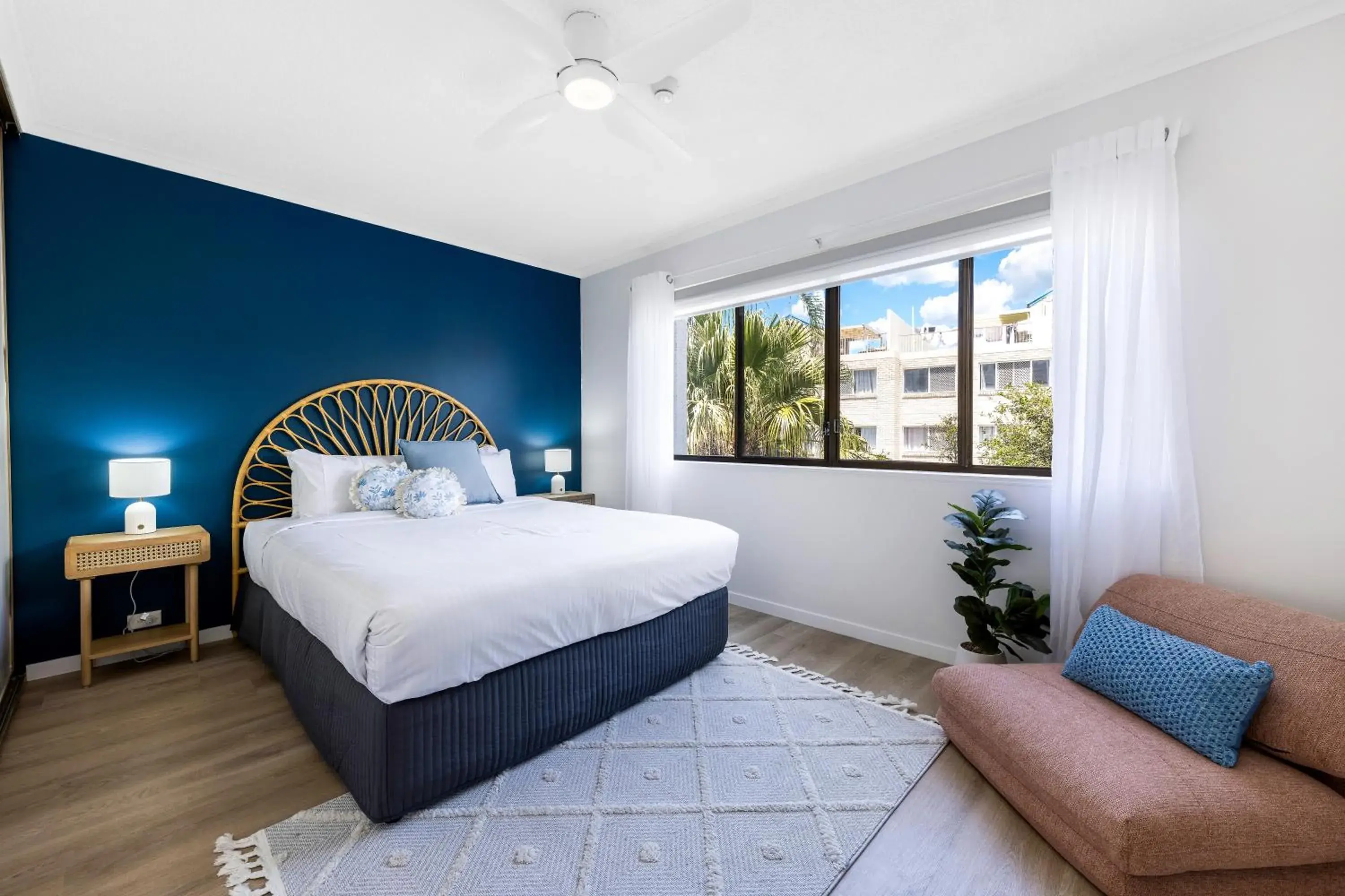 Bed in Kalua Holiday Apartments Bed in Kalua Holiday Apartments