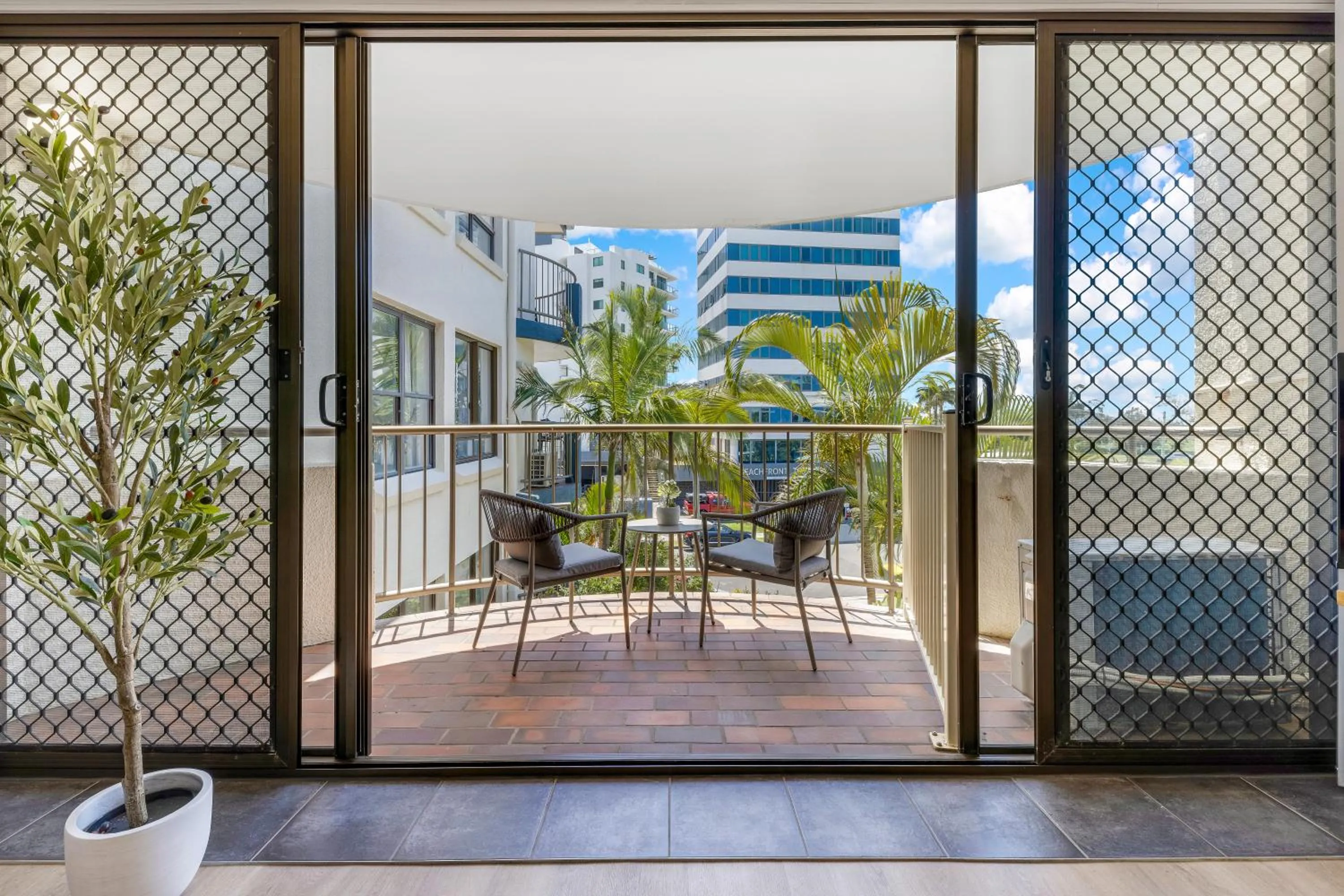 Patio in Kalua Holiday Apartments