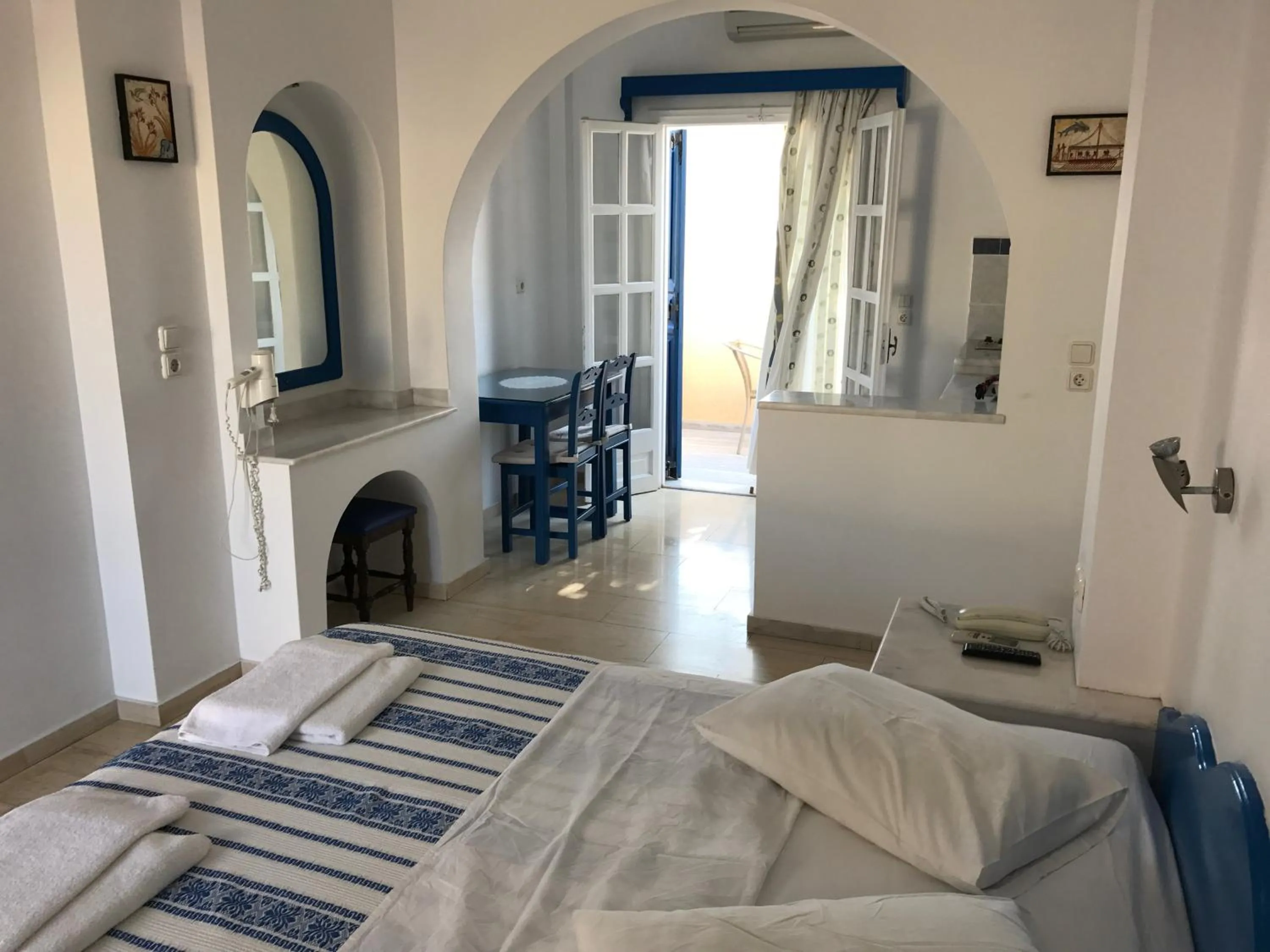 Bed in Dioskouri Art Villas