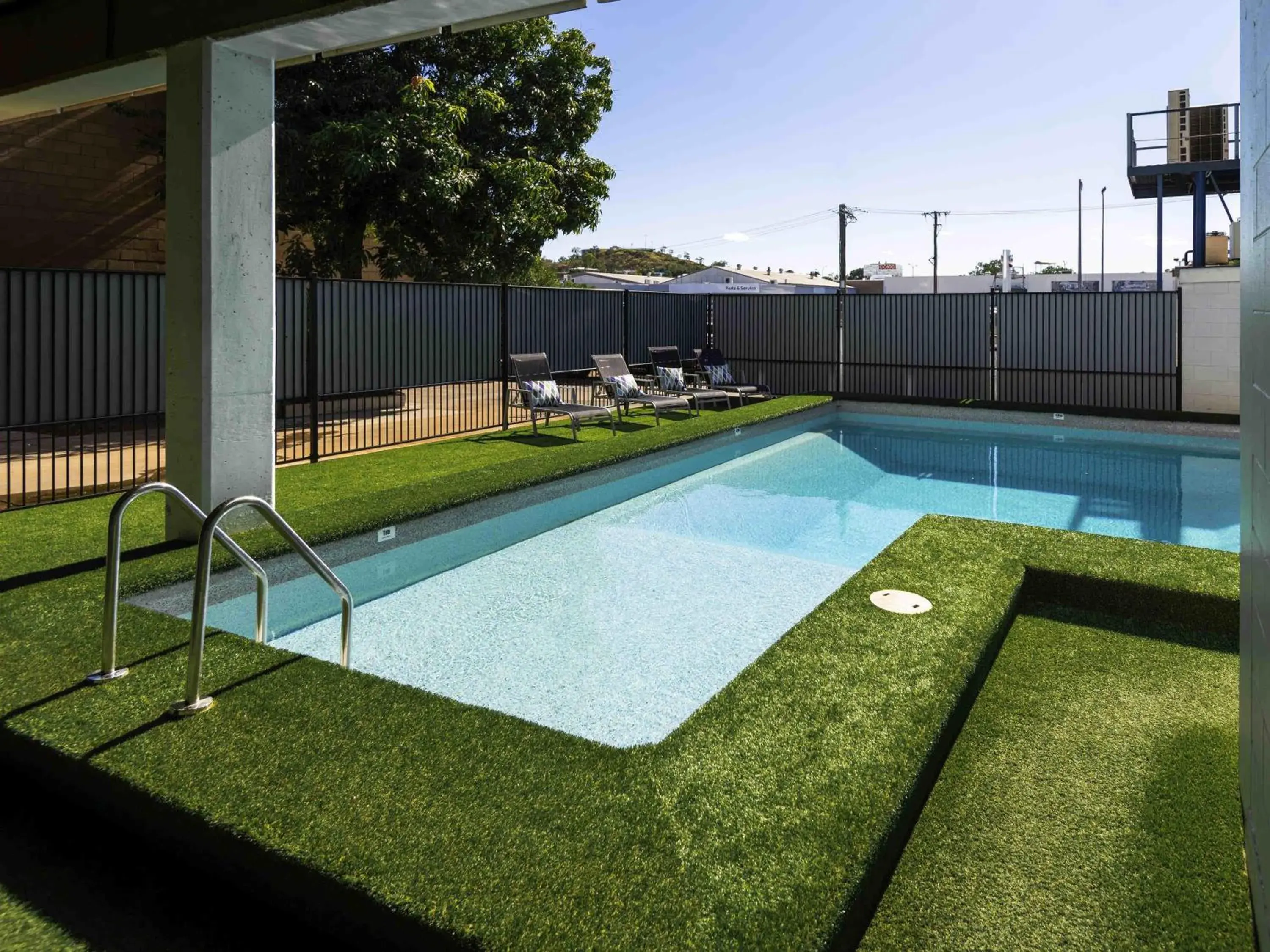 Pool view in ibis Styles Mt Isa Verona Pool view in ibis Styles Mt Isa Verona