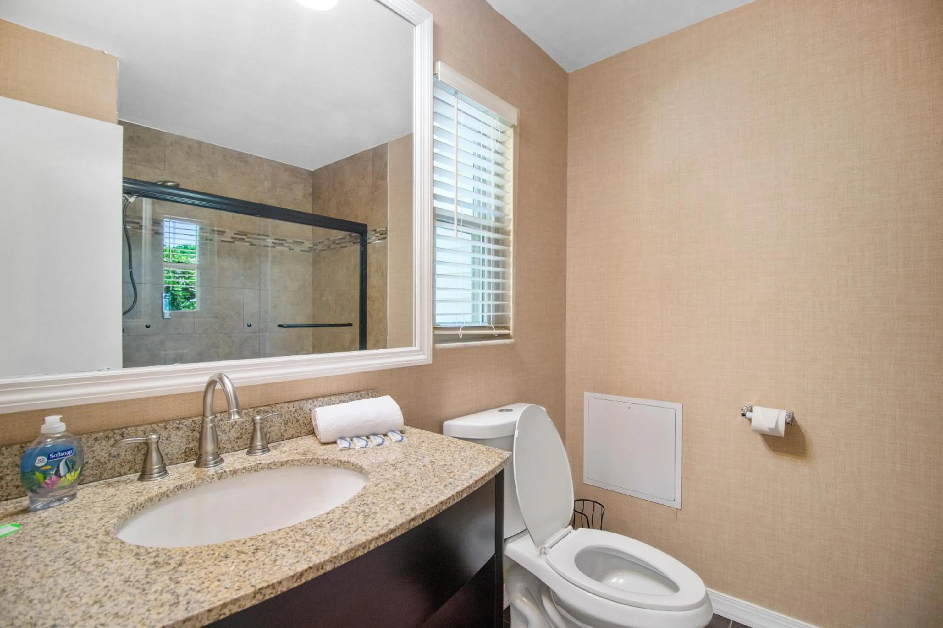 Bathroom in Tampa Bay Pool Home with Heated Pool