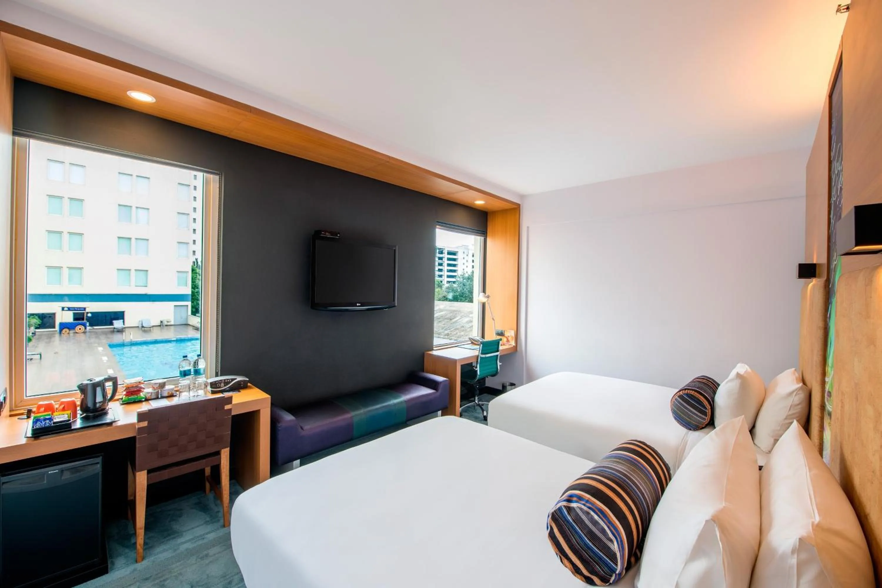 Photo of the whole room, Bed in Aloft Bengaluru Whitefield