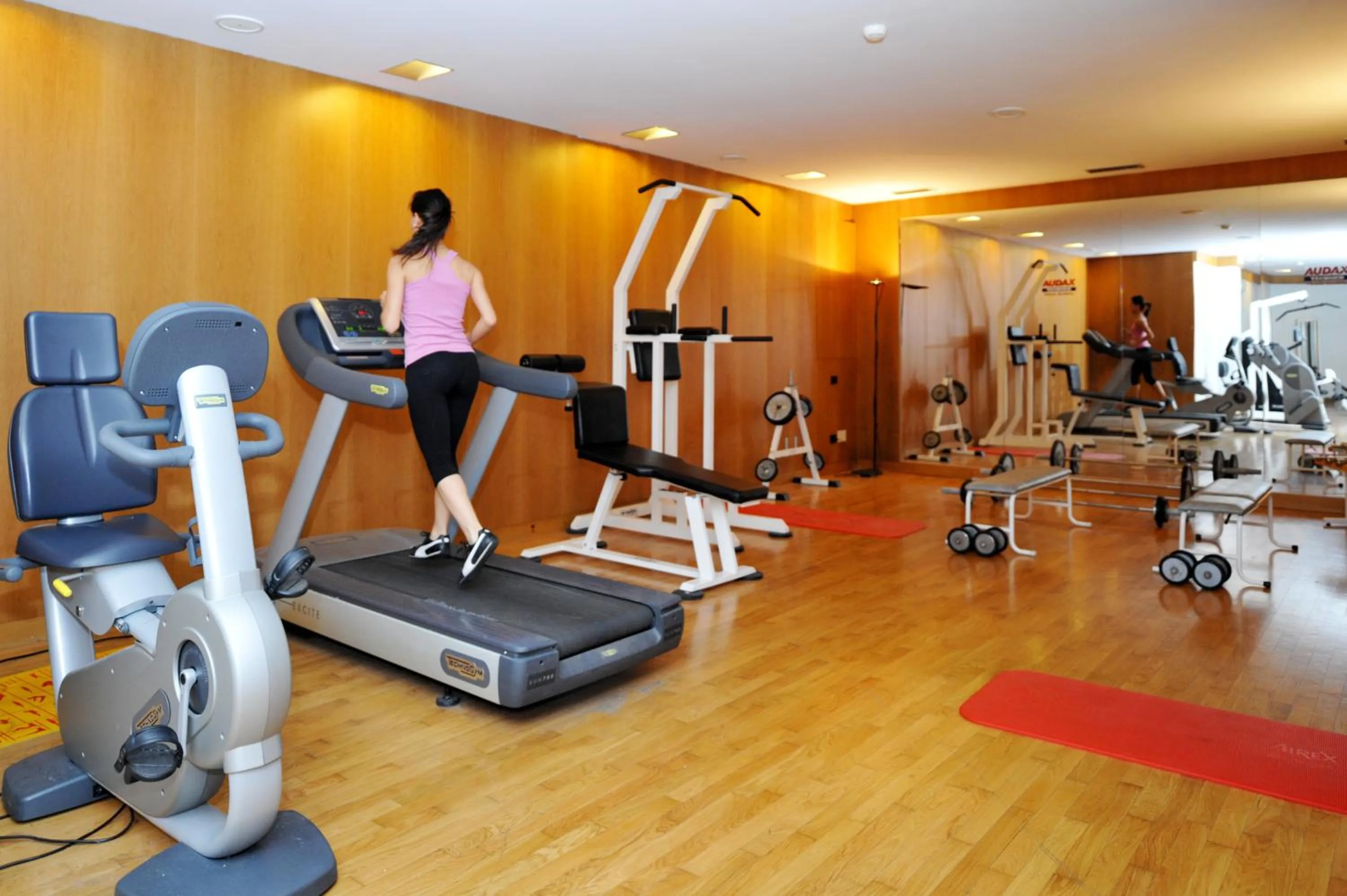 Fitness centre/facilities in Grand Hotel Astoria