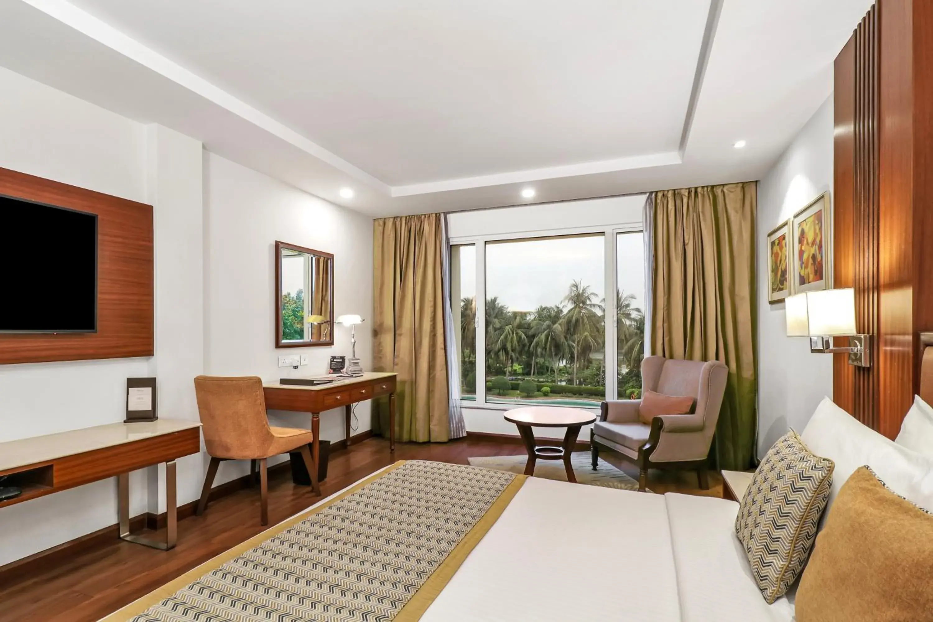 View (from property/room), Bed in Fortune Park Panchwati, Kolkata - Member ITC Hotels' Group View (from property/room), Bed in Fortune Park Panchwati, Kolkata - Member ITC Hotels' Group