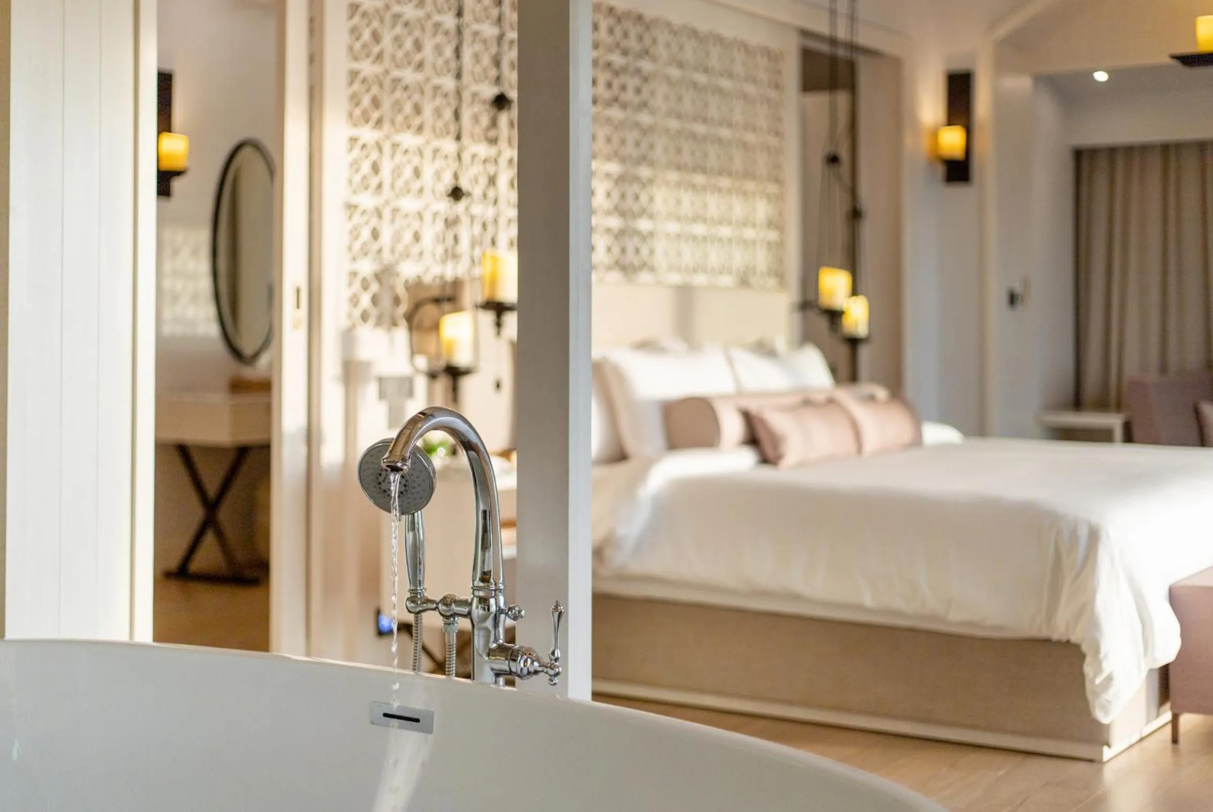 Decorative detail, Bed in The Shore At Katathani - Adult Only - SHA Extra Plus