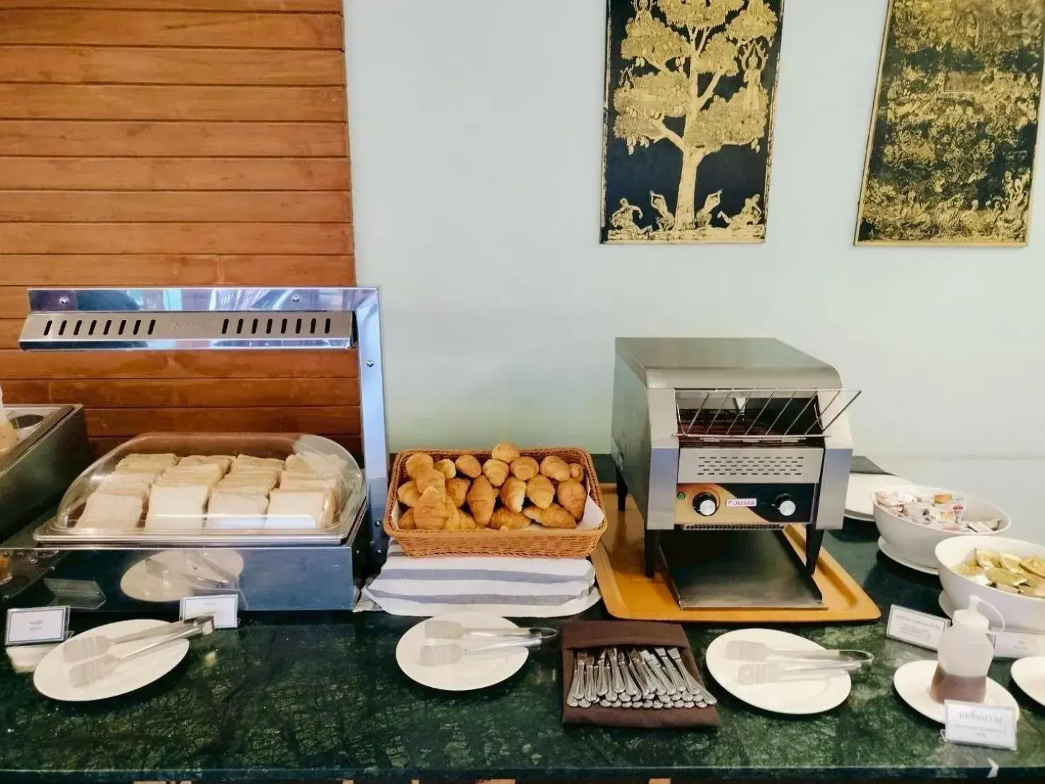 Breakfast in Siam Triangle Hotel Chiang Sean Breakfast in Siam Triangle Hotel Chiang Sean