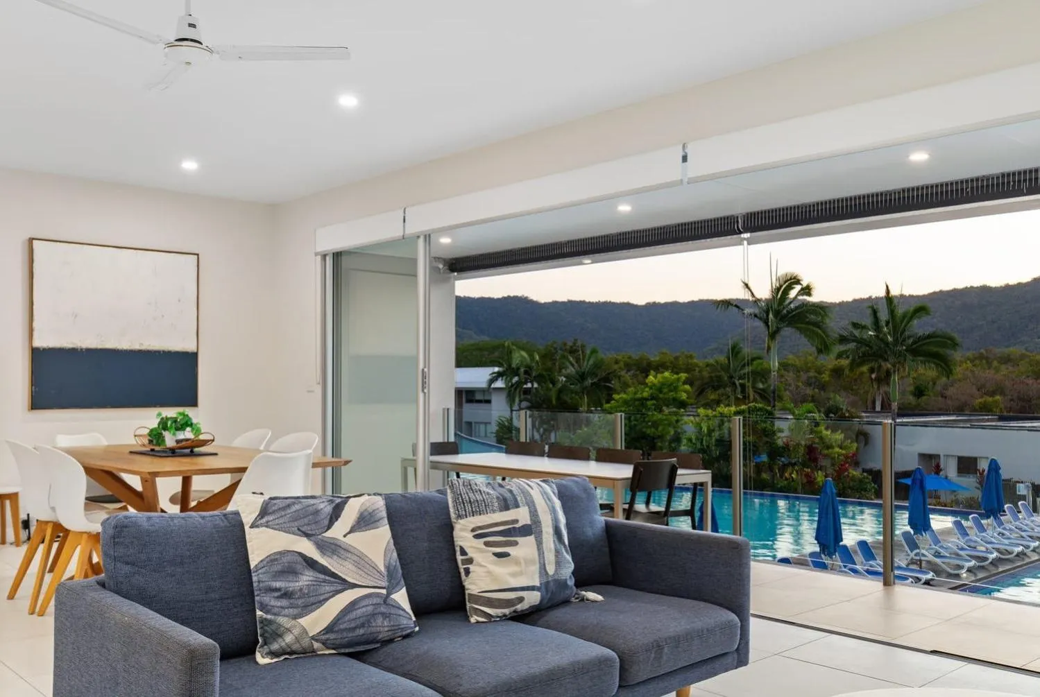 Living room in Pool Resort Port Douglas