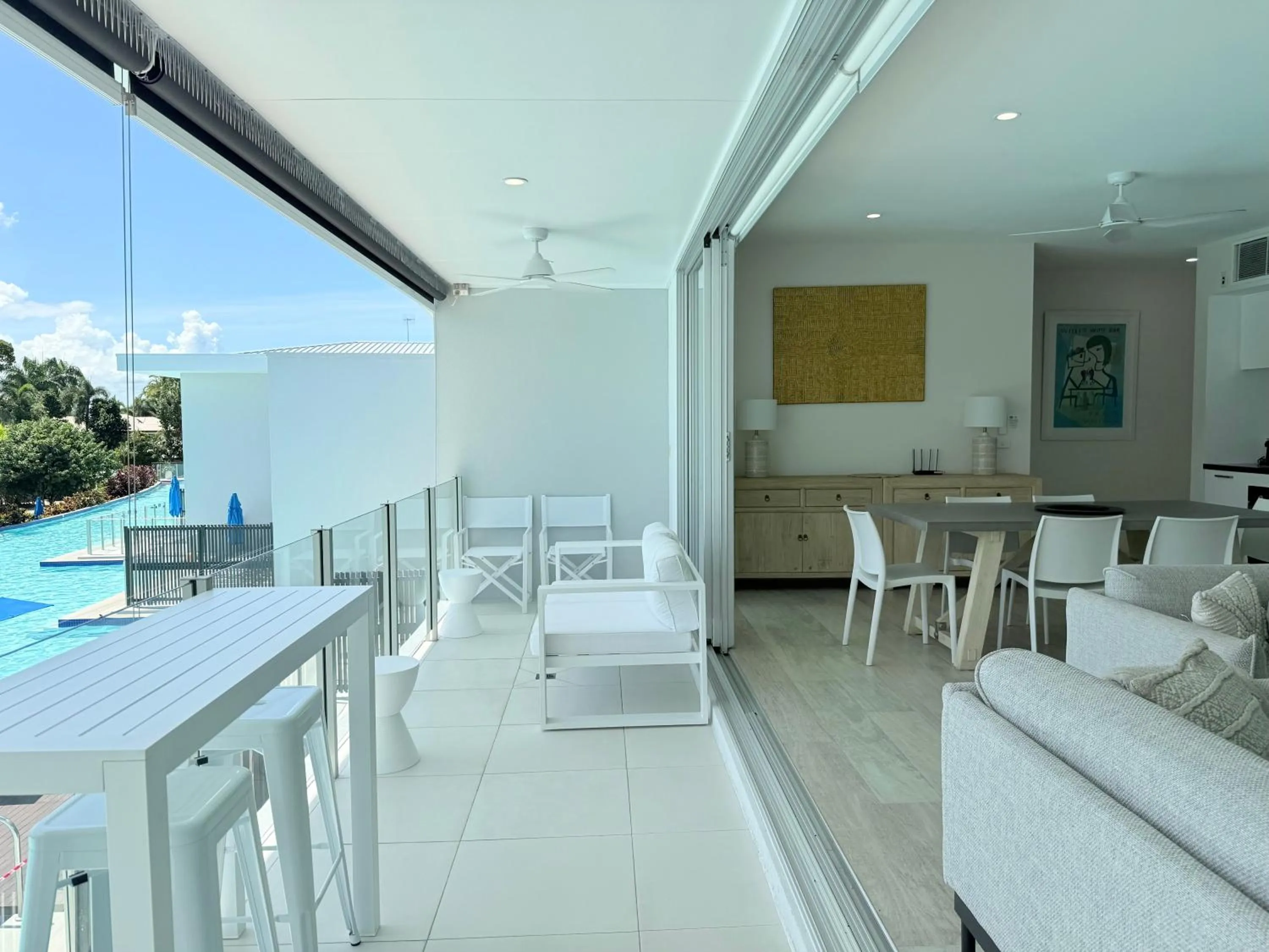 Balcony/Terrace in Pool Resort Port Douglas
