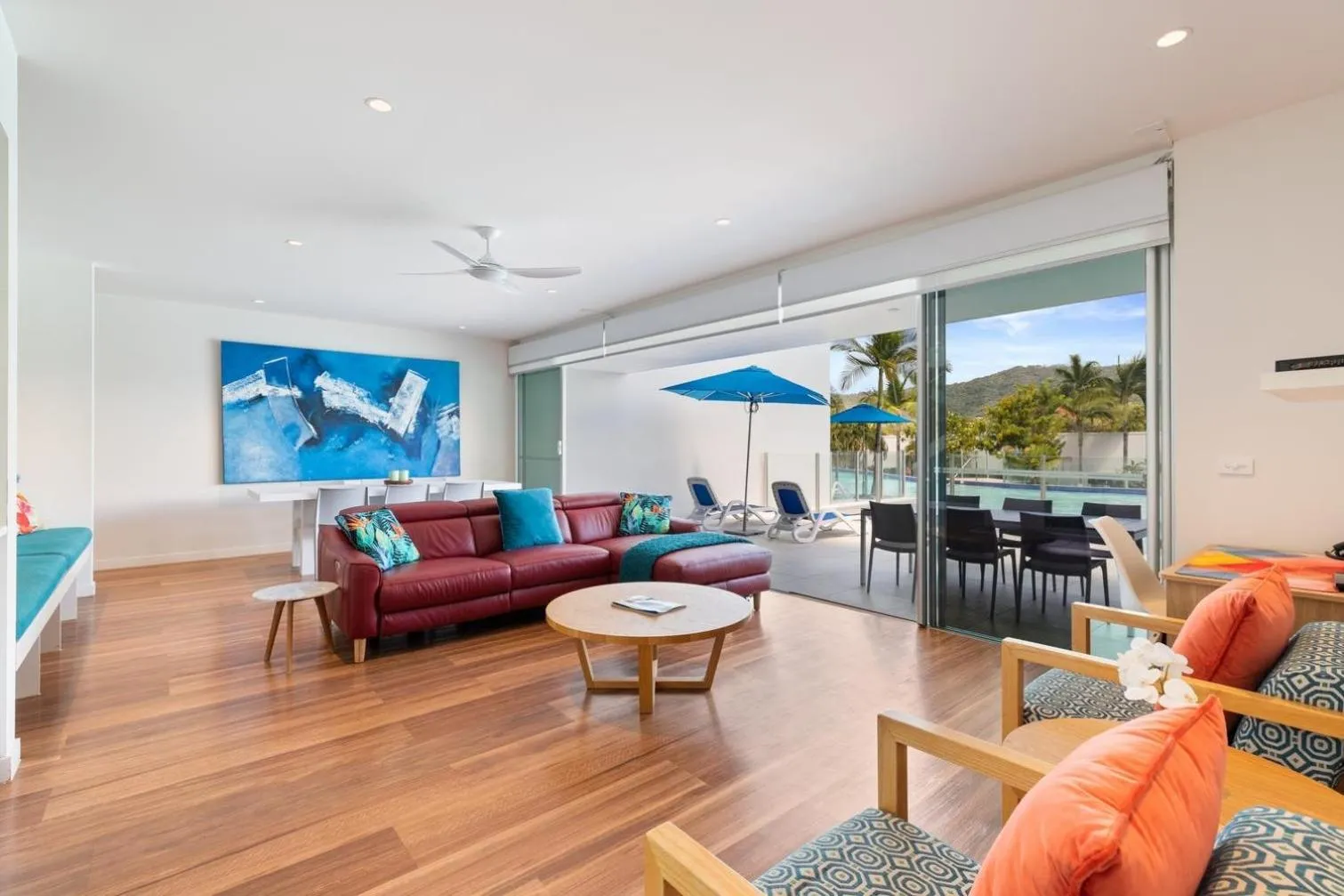 Living room in Pool Resort Port Douglas