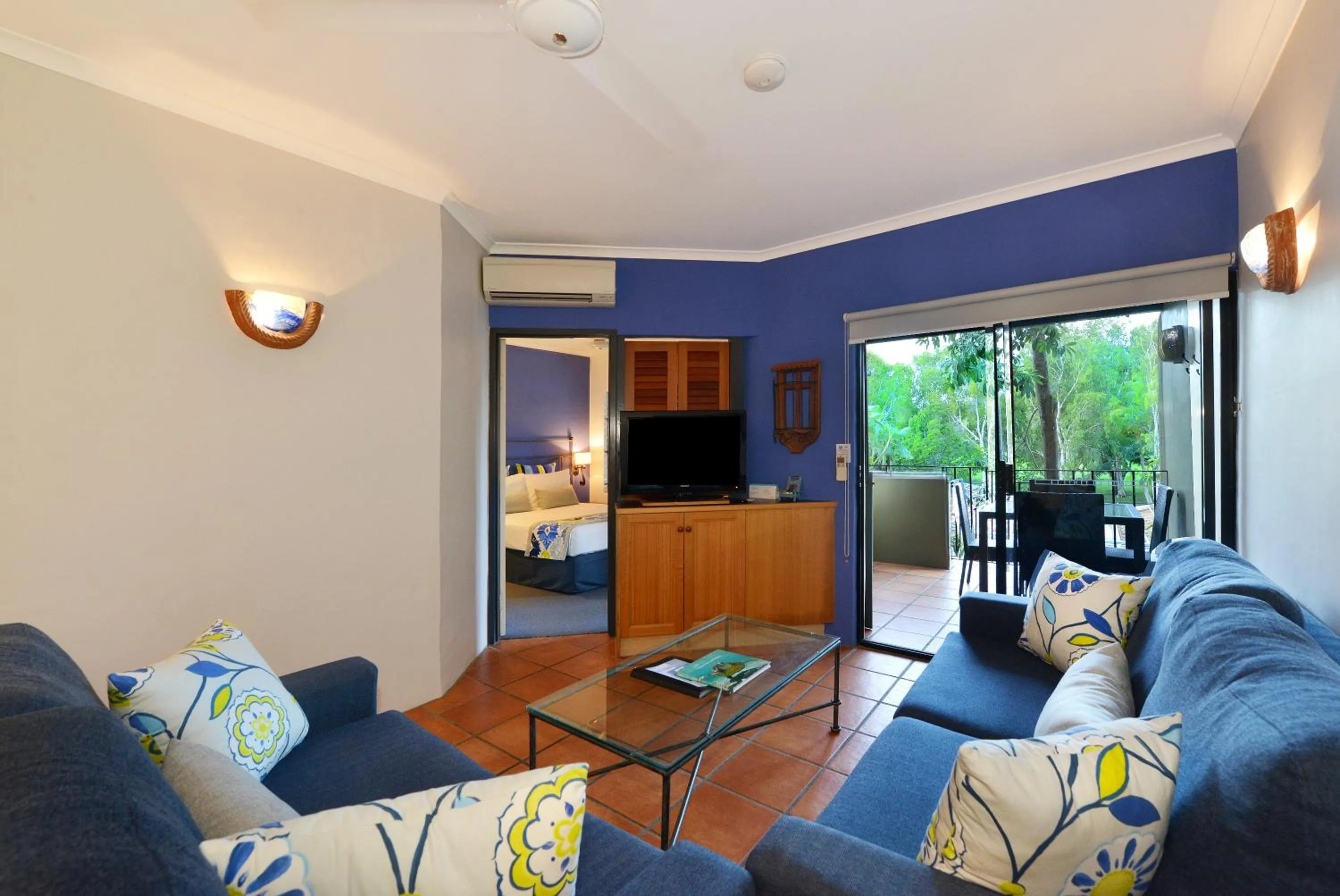 Living room in Reef Club Resort