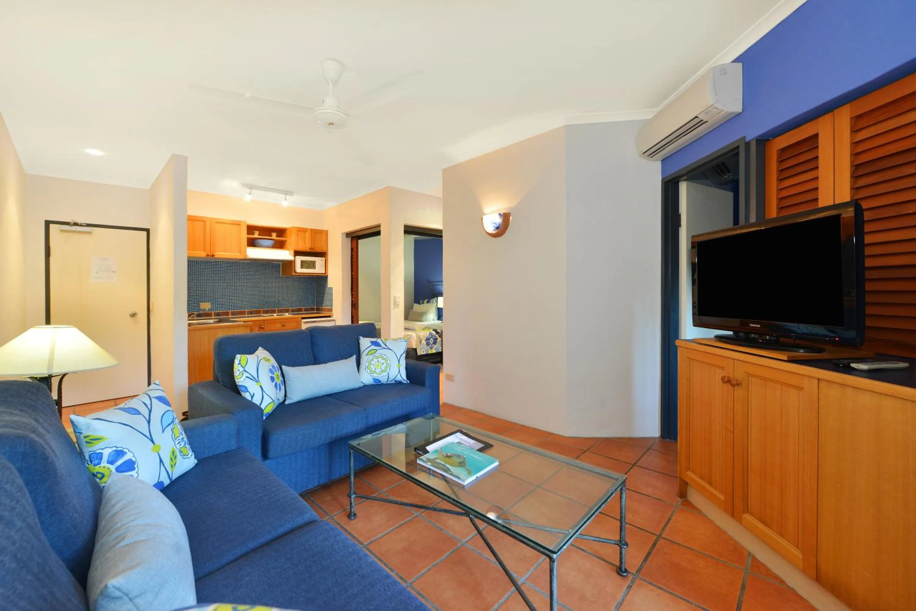 Living room in Reef Club Resort