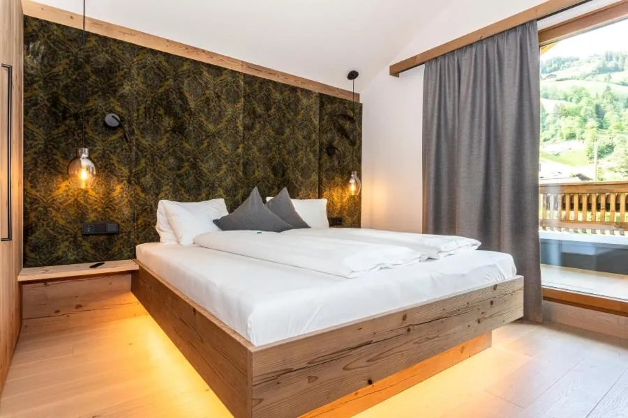 Bedroom, Bed in Hotel Schiederhof