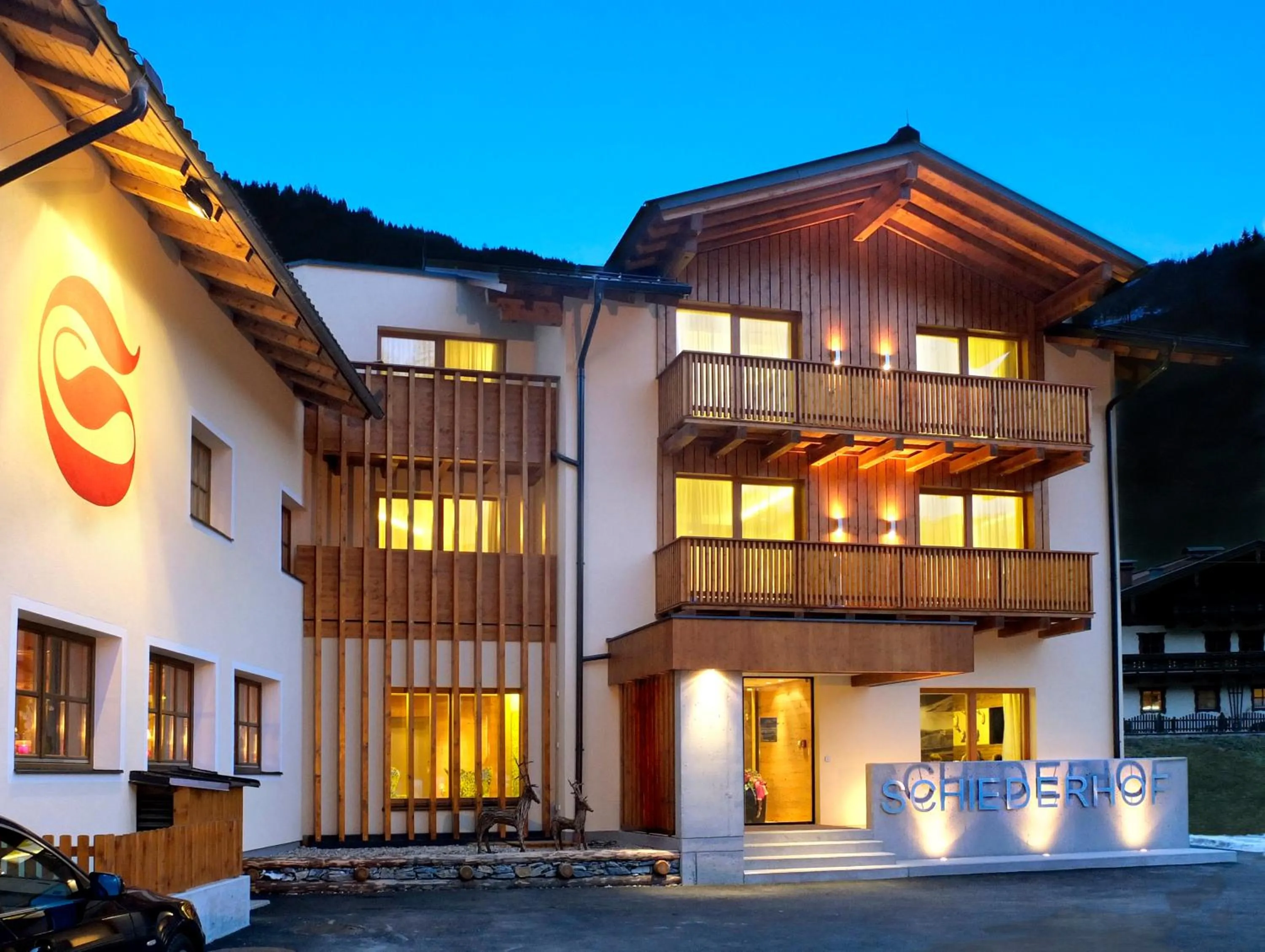 Facade/entrance in Hotel Schiederhof