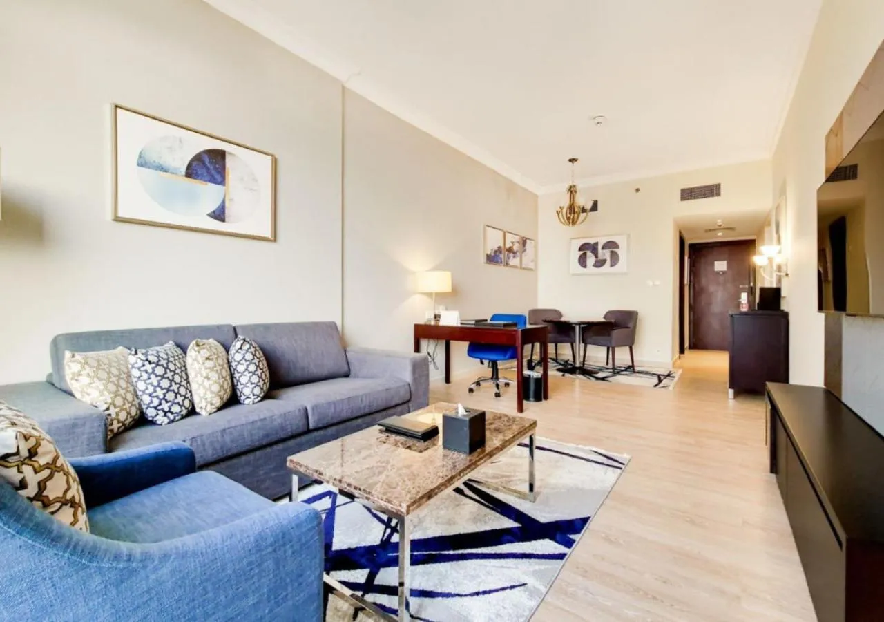 Living room in Two Seasons Hotel & Apartments