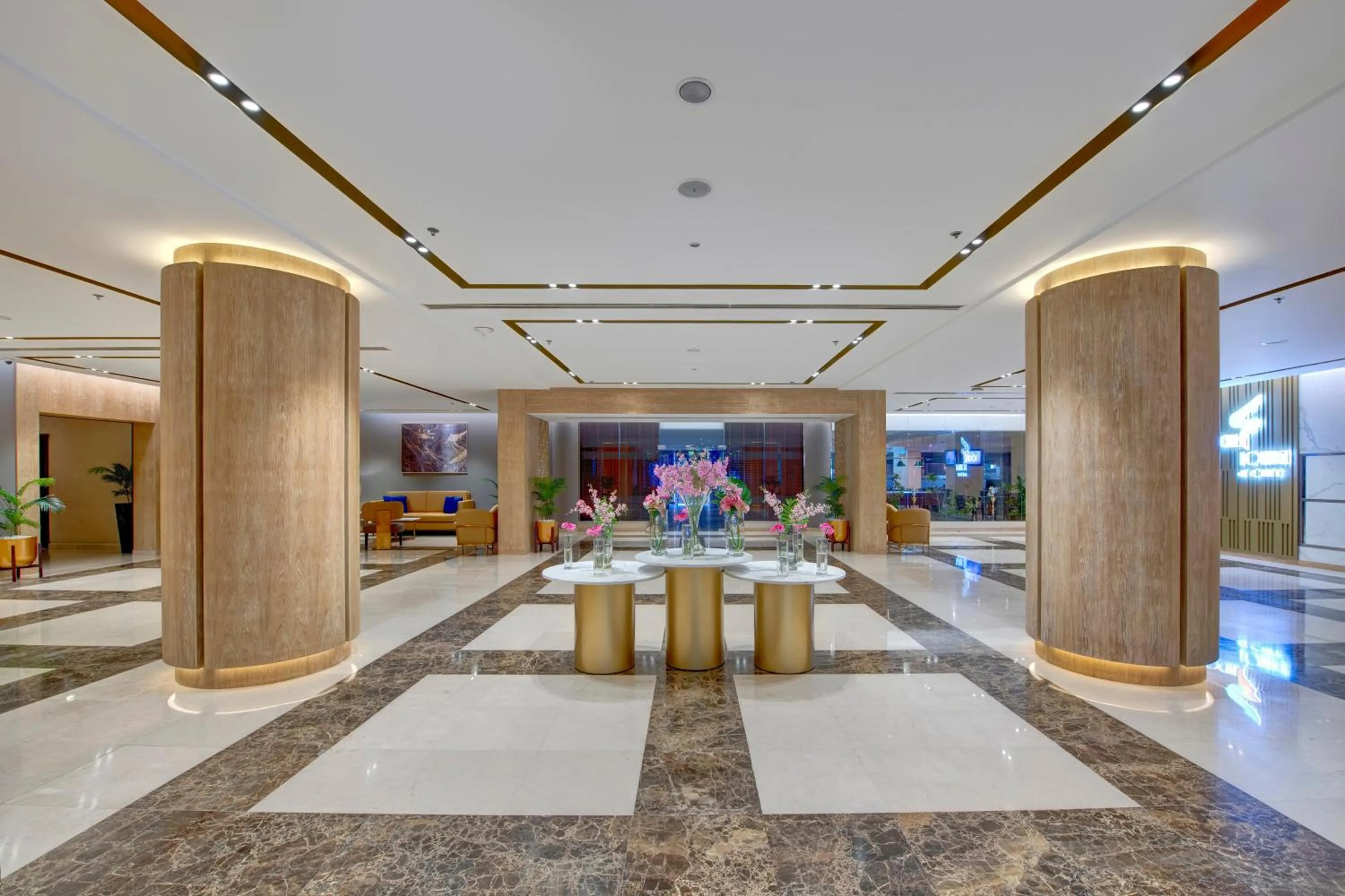 Lobby or reception in Two Seasons Hotel & Apartments