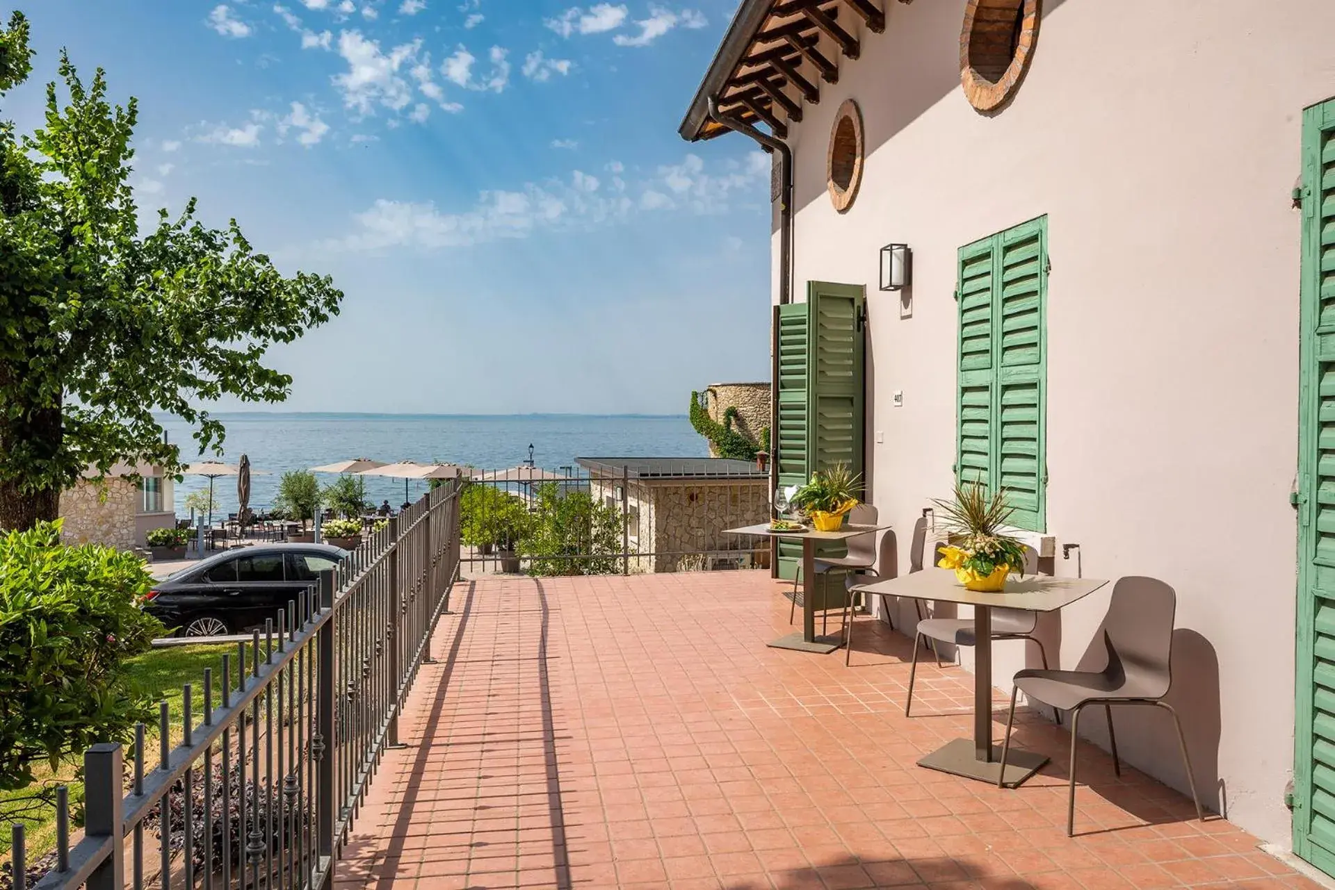 Balcony/Terrace in Hotel Du Parc