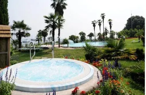 Garden, Swimming Pool in Hotel Du Parc