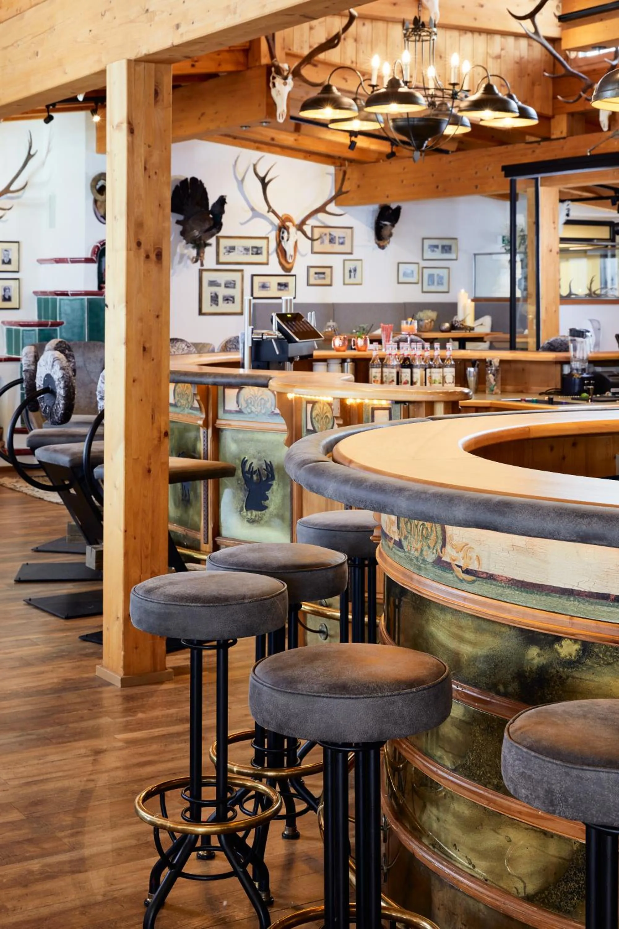 Lobby or reception in Appartement & Suiten Hotel Glöcknerin