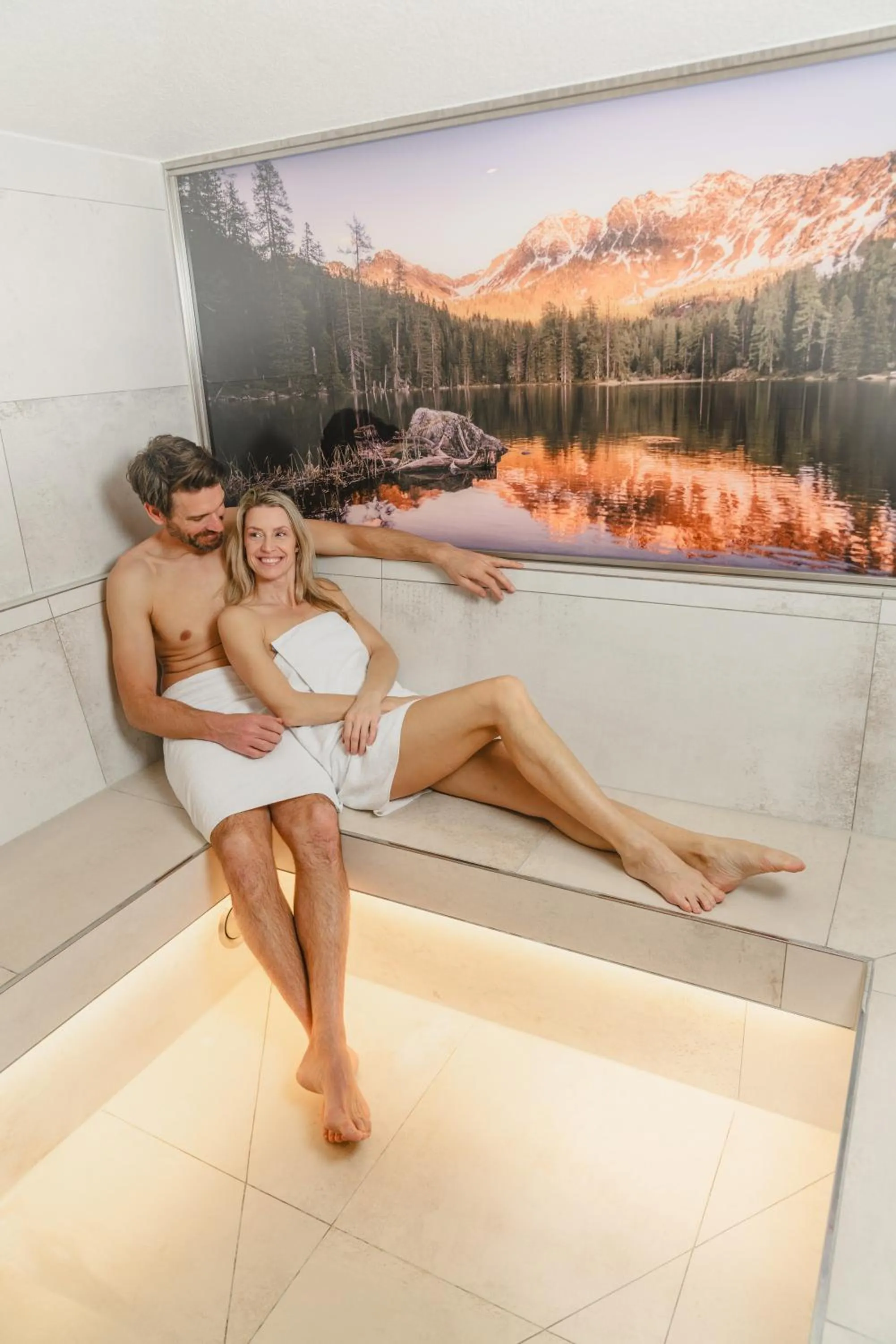 Sauna in Appartement & Suiten Hotel Glöcknerin