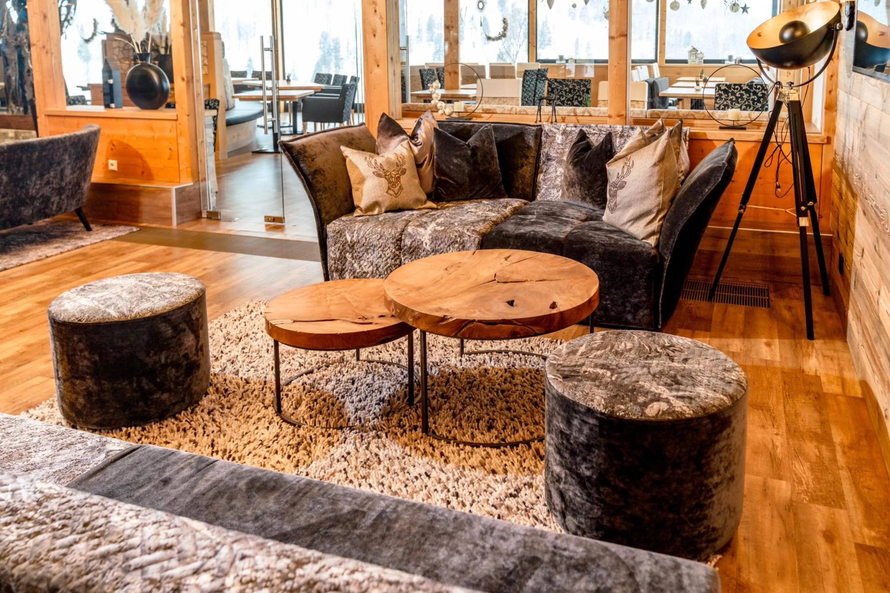 Lobby or reception in Appartement & Suiten Hotel Glöcknerin