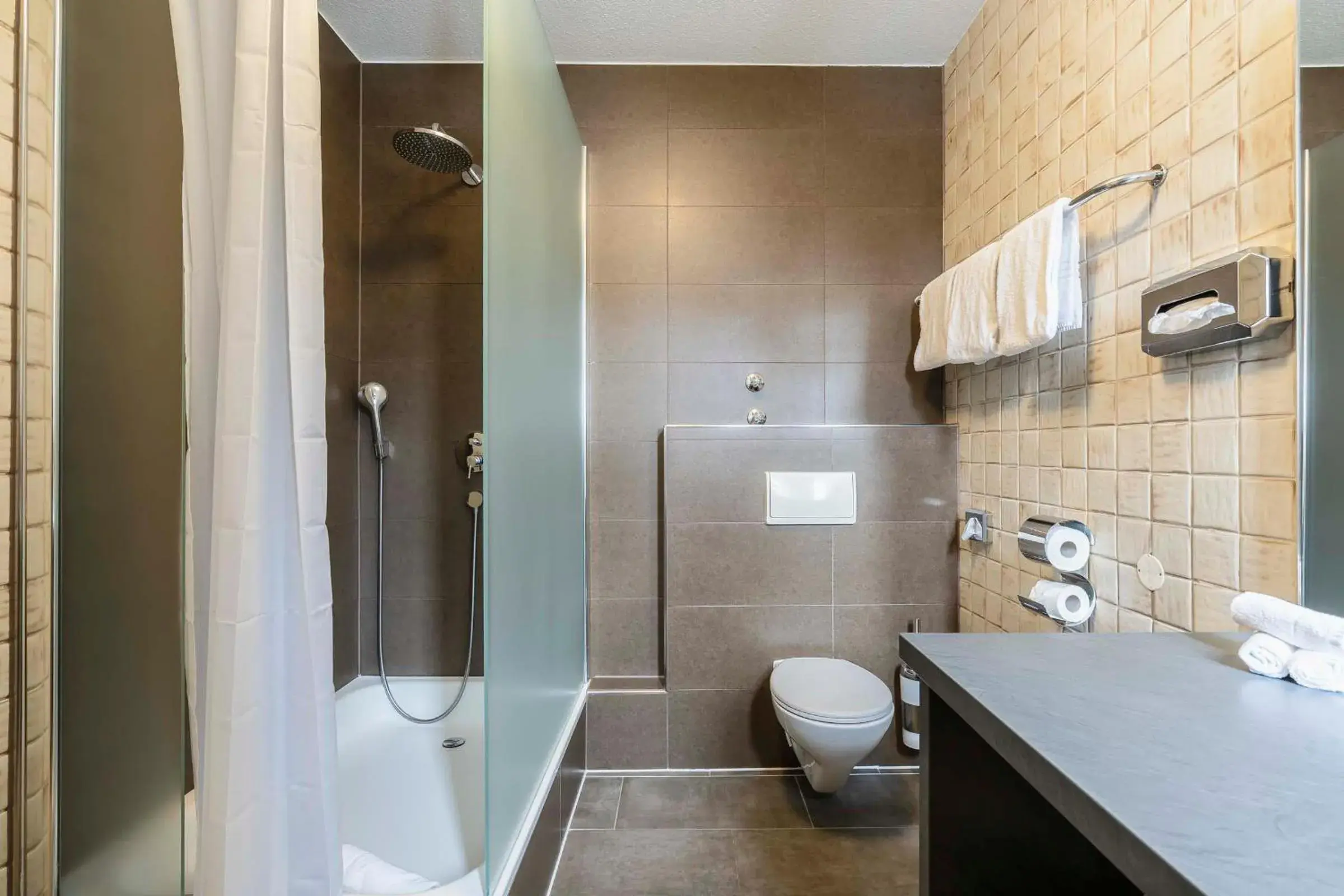 Shower, Bathroom in Hotel Fantasia