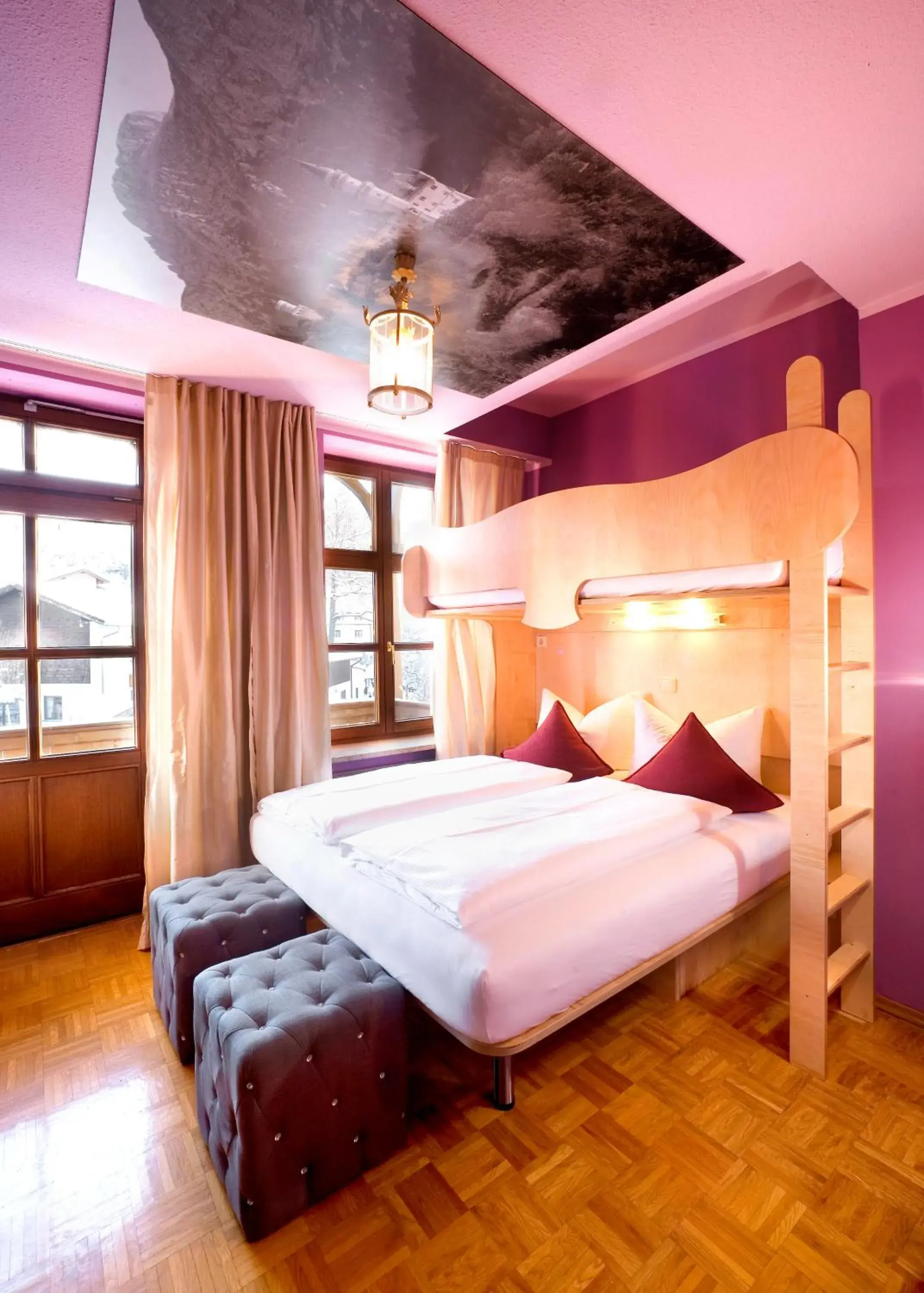 Bed in Hotel Fantasia
