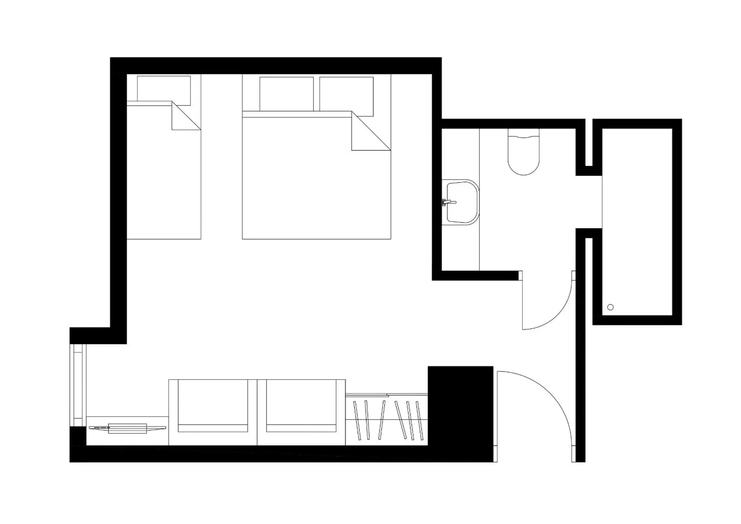 Floor Plan in Hotel Fantasia