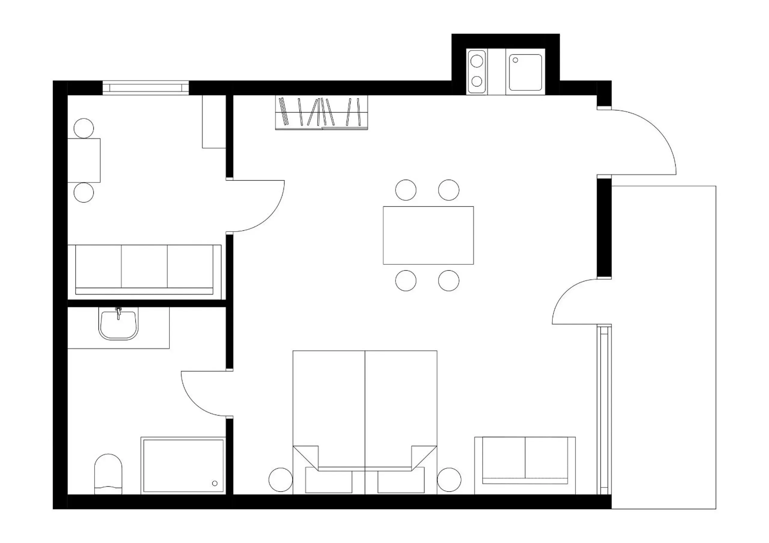 Floor Plan in Hotel Fantasia