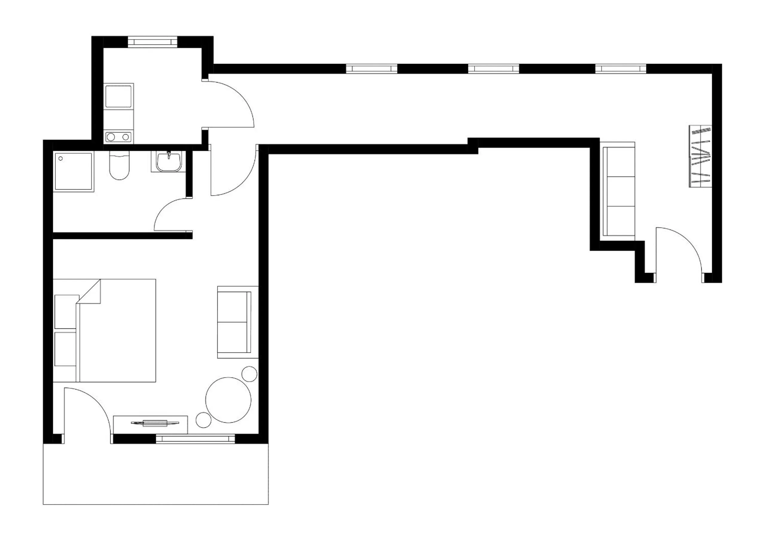 Floor plan in Villa Fantasia Budget Boutique Hotel