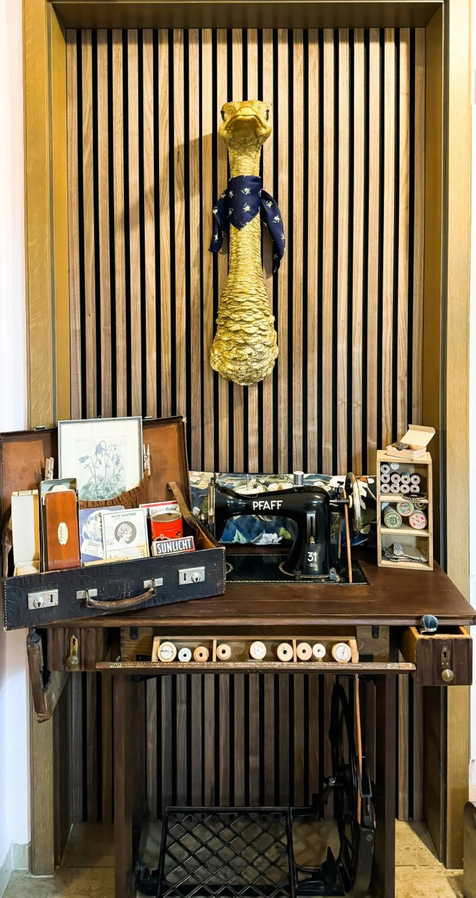 Decorative detail in Villa Fantasia Budget Boutique Hotel