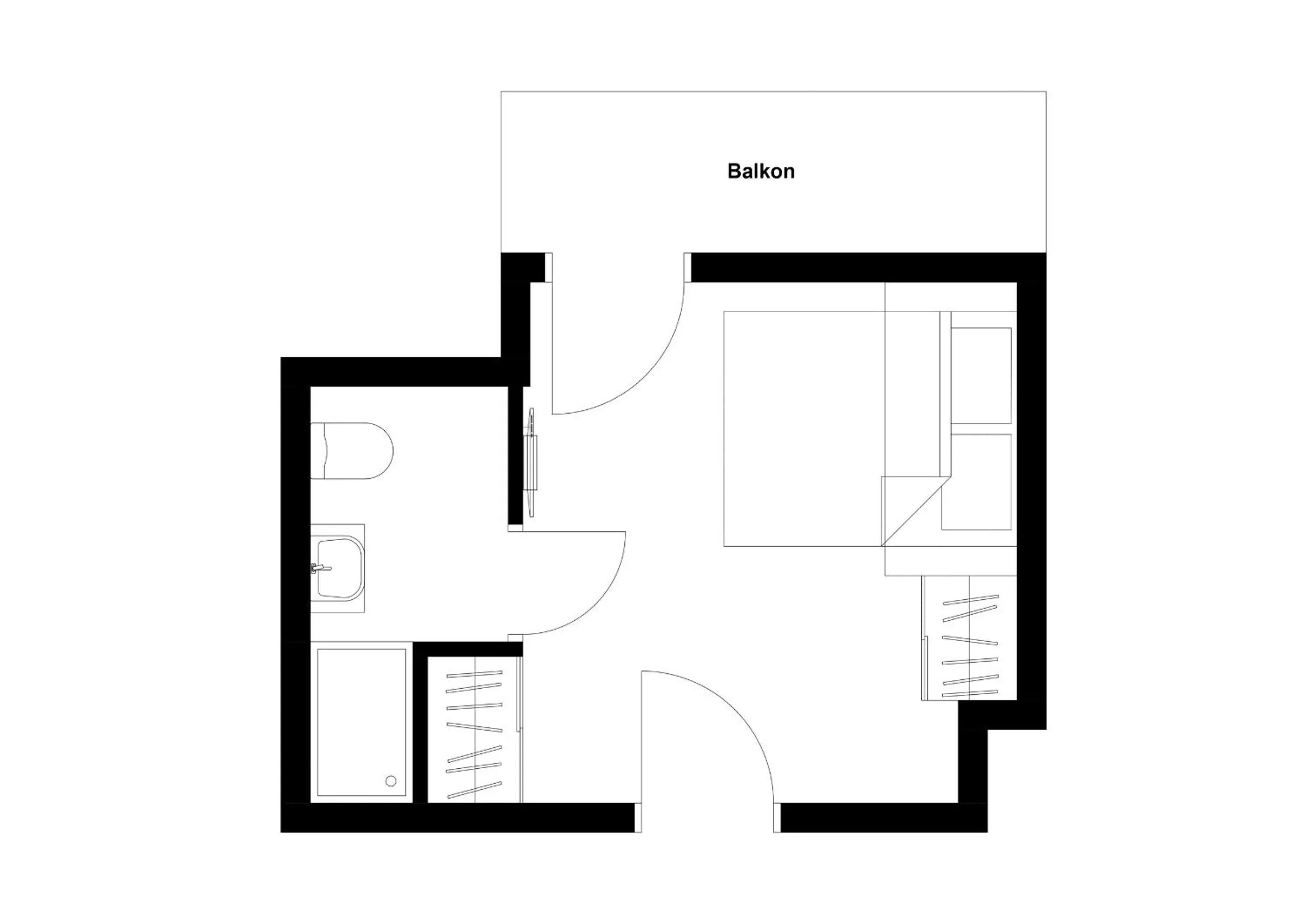 Floor plan in Villa Fantasia Budget Boutique Hotel