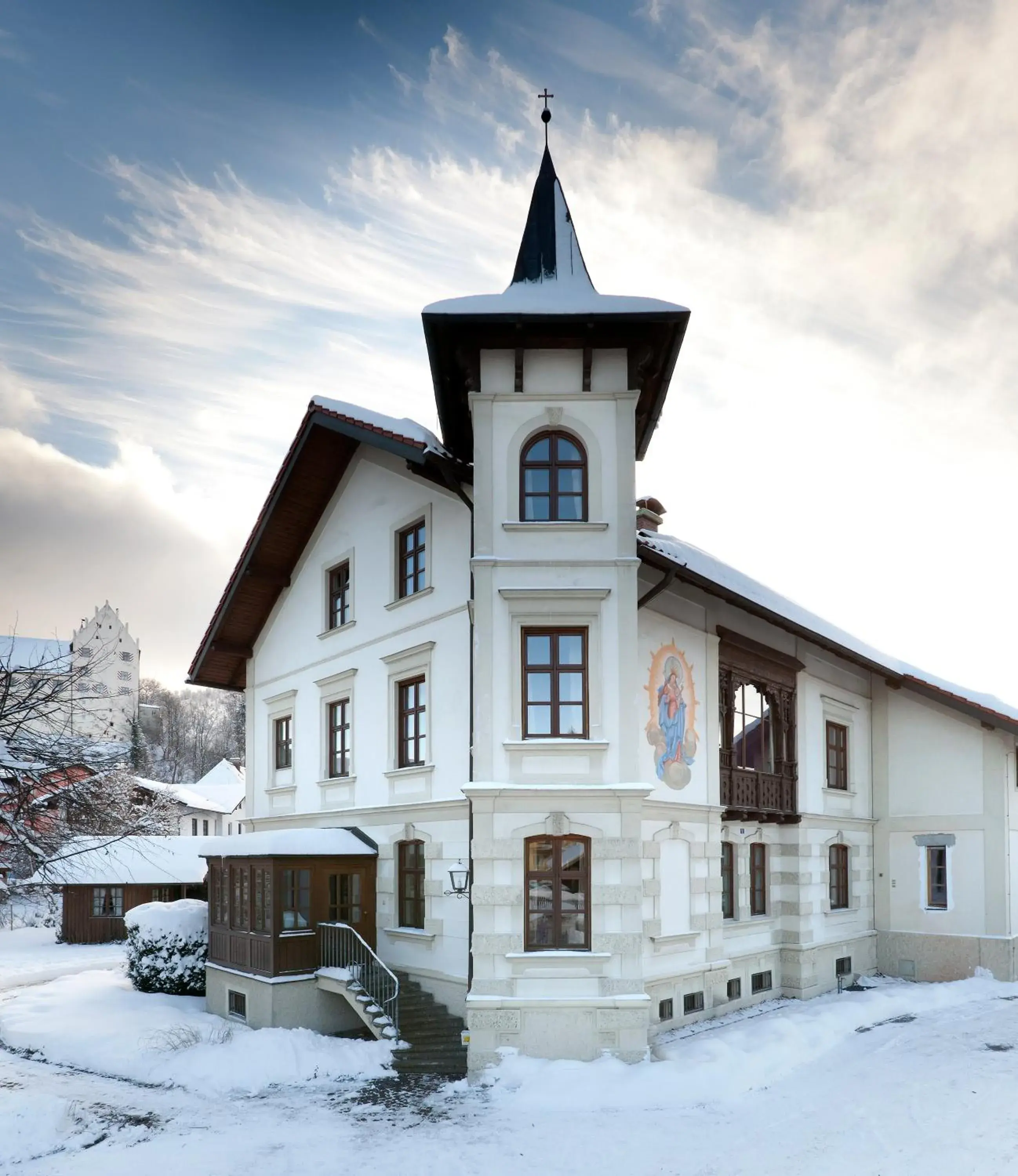 Property building, Winter in Hotel Fantasia