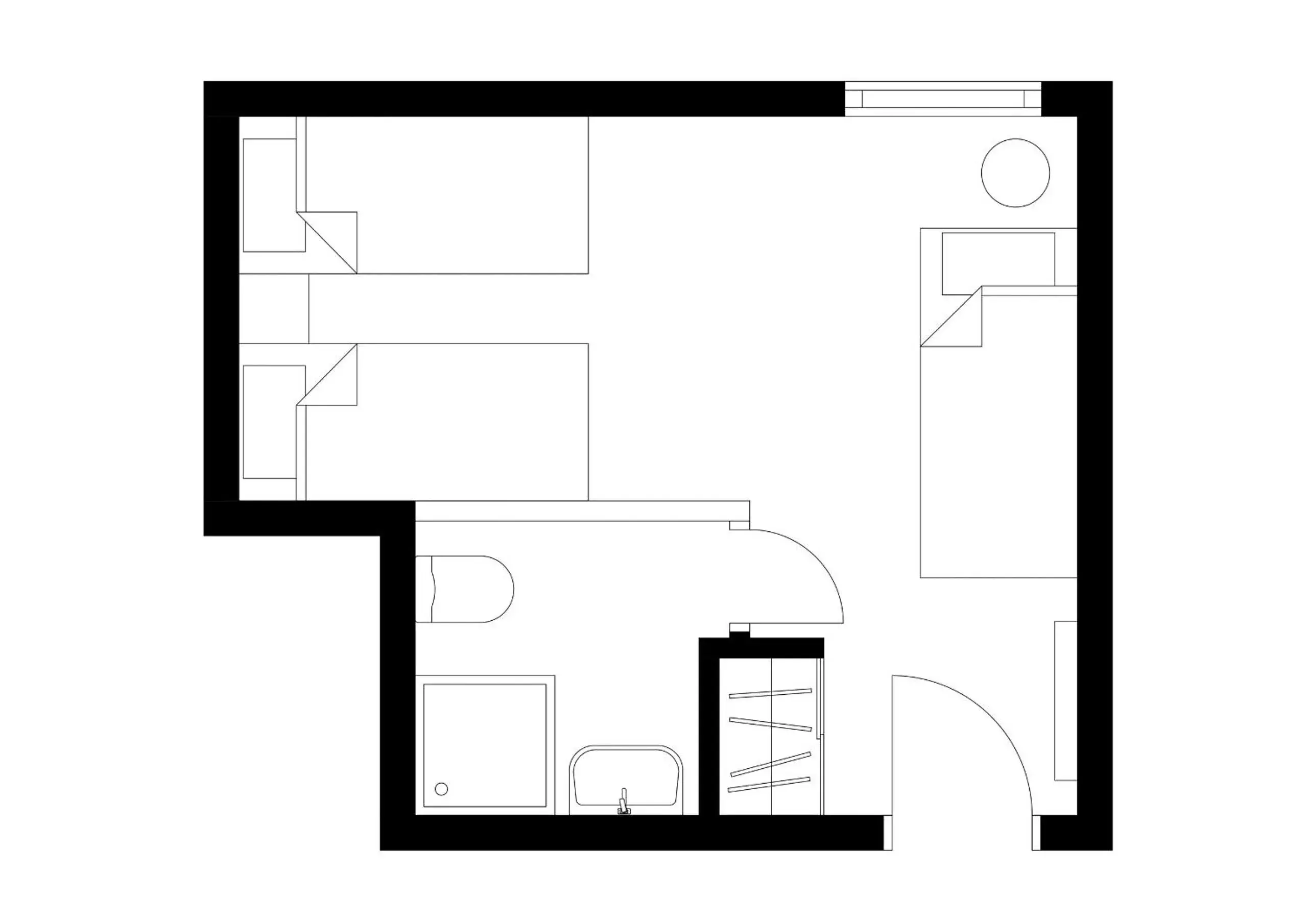 Floor Plan in Hotel Fantasia