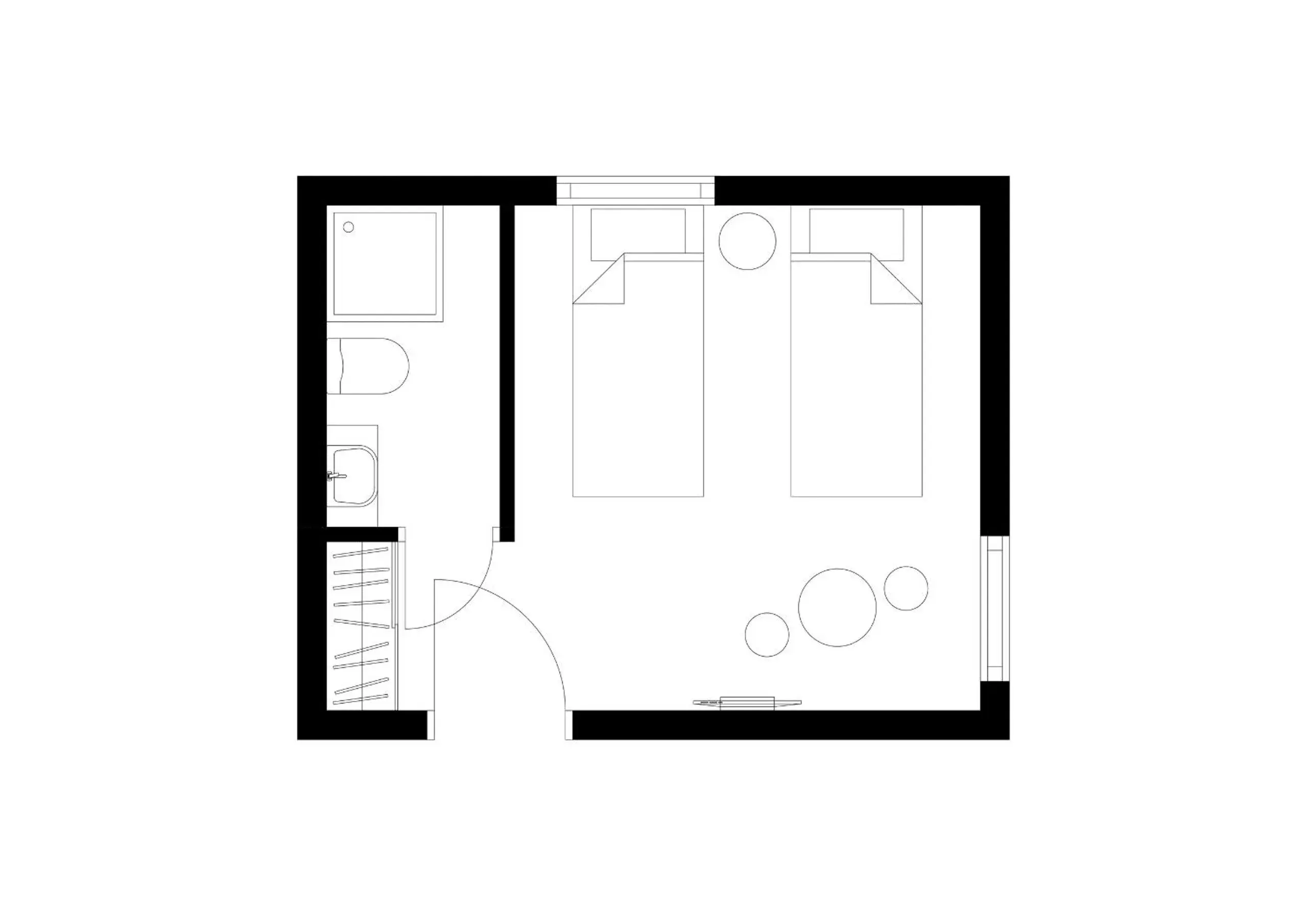 Floor Plan in Hotel Fantasia