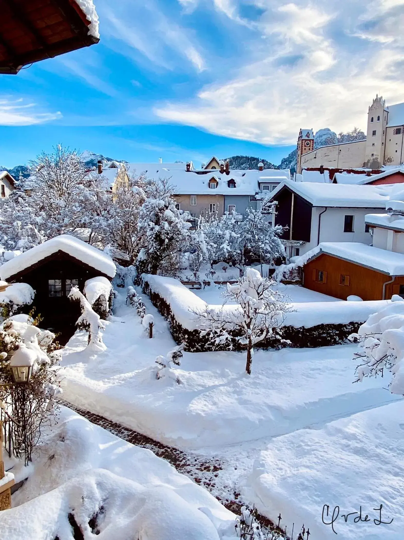 Property building, Winter in Hotel Fantasia