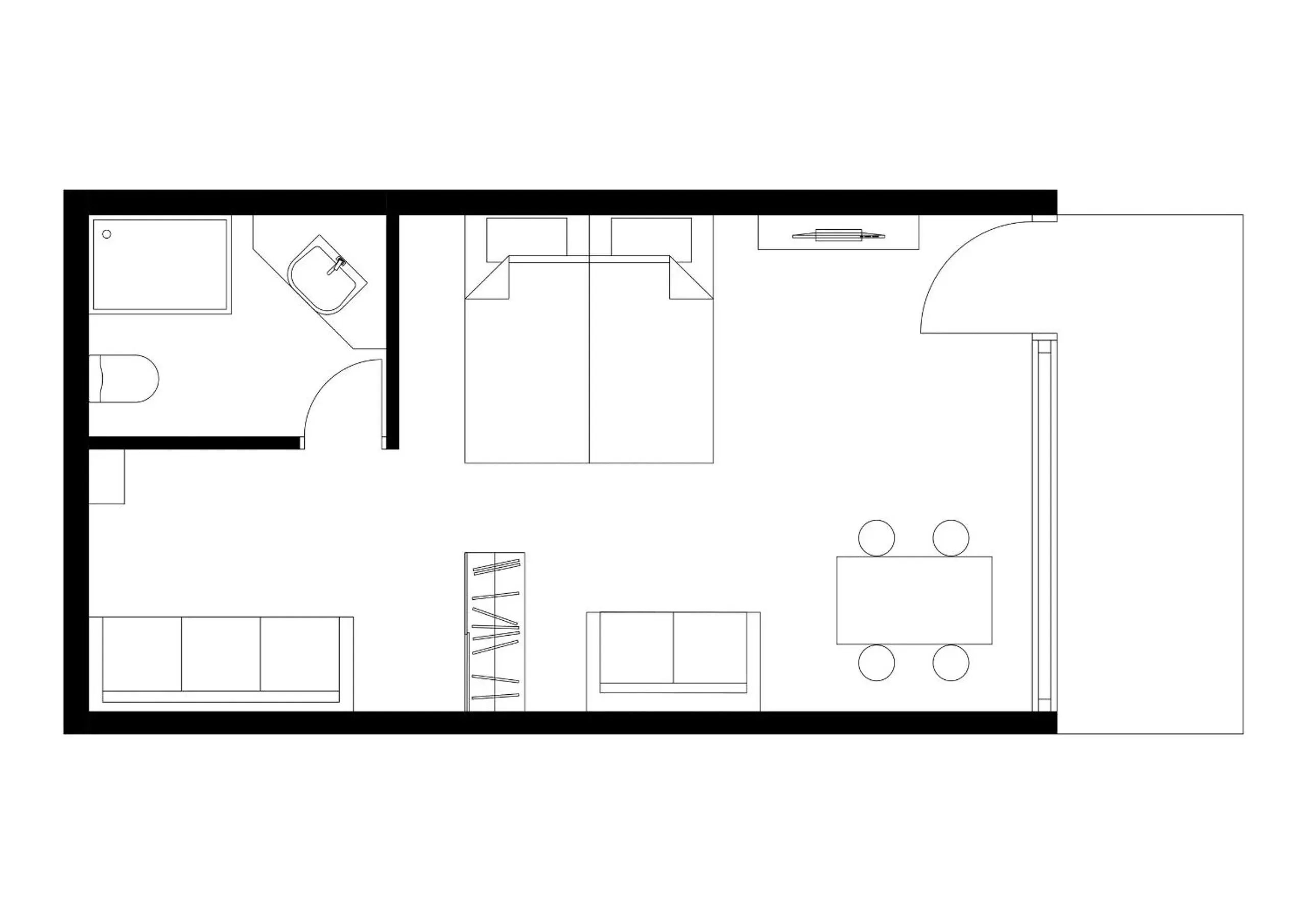 Floor Plan in Hotel Fantasia