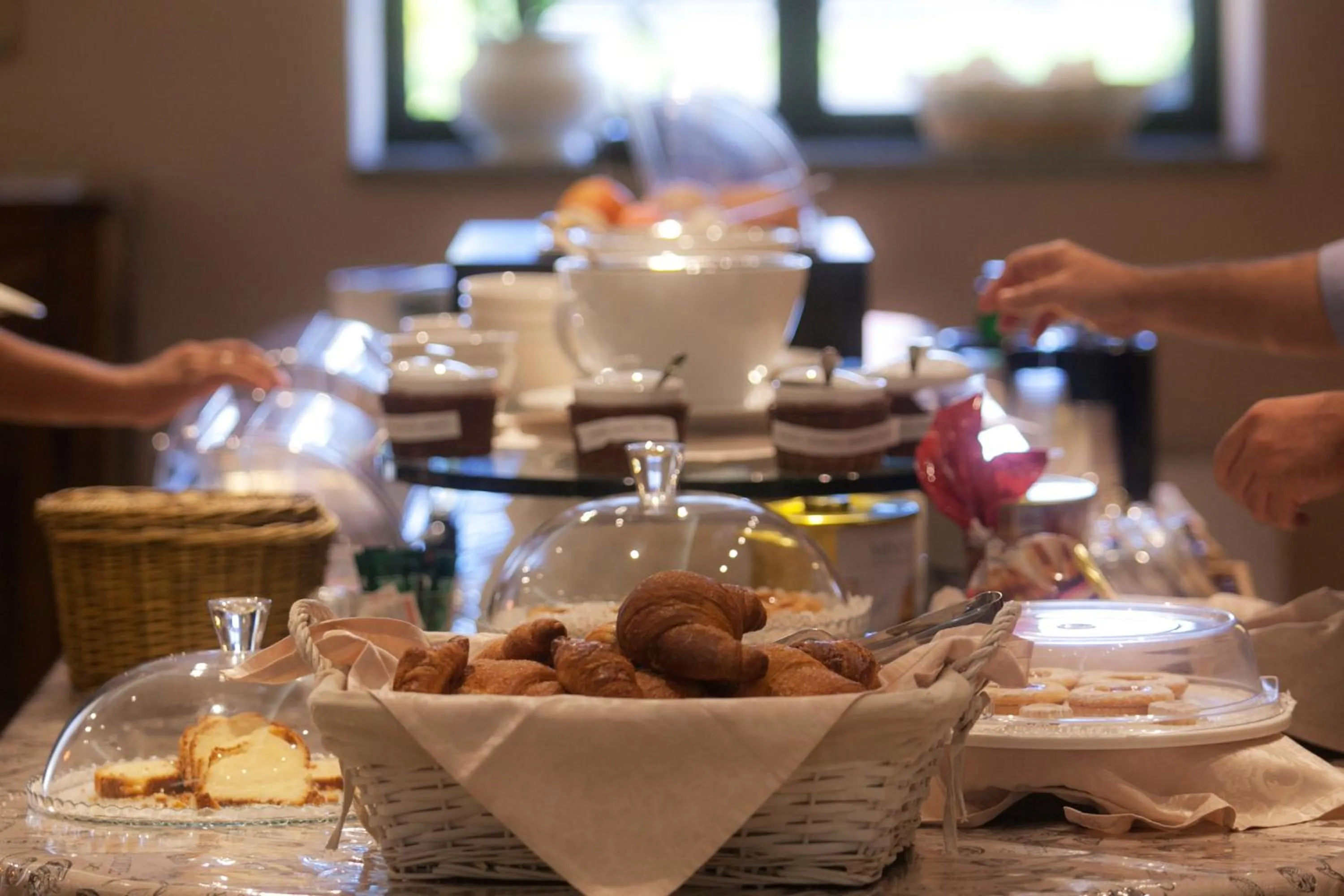 Food and drinks in Hotel Diamante