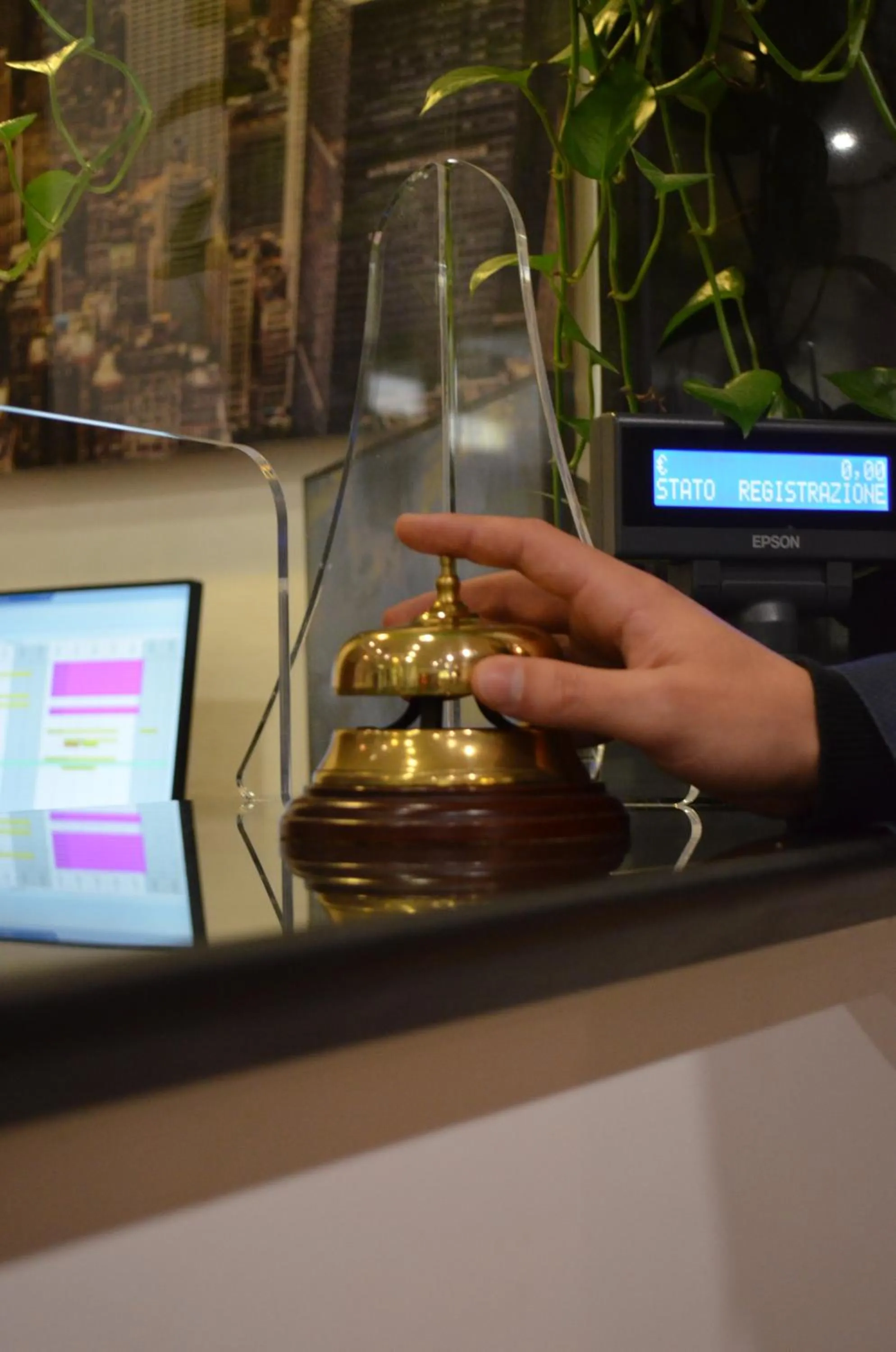 Lobby or reception in Hotel Diamante