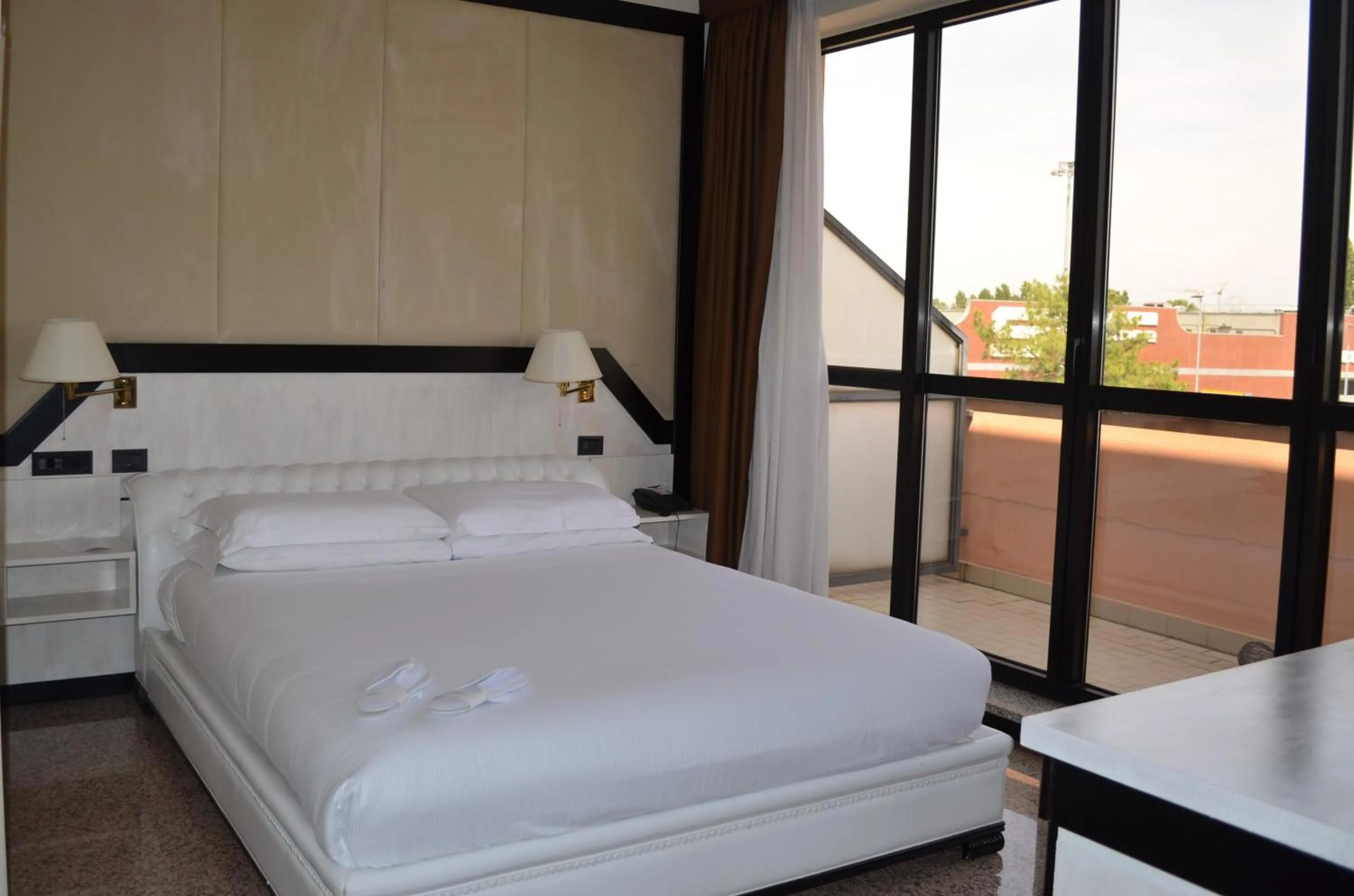 Bed in Hotel Diamante