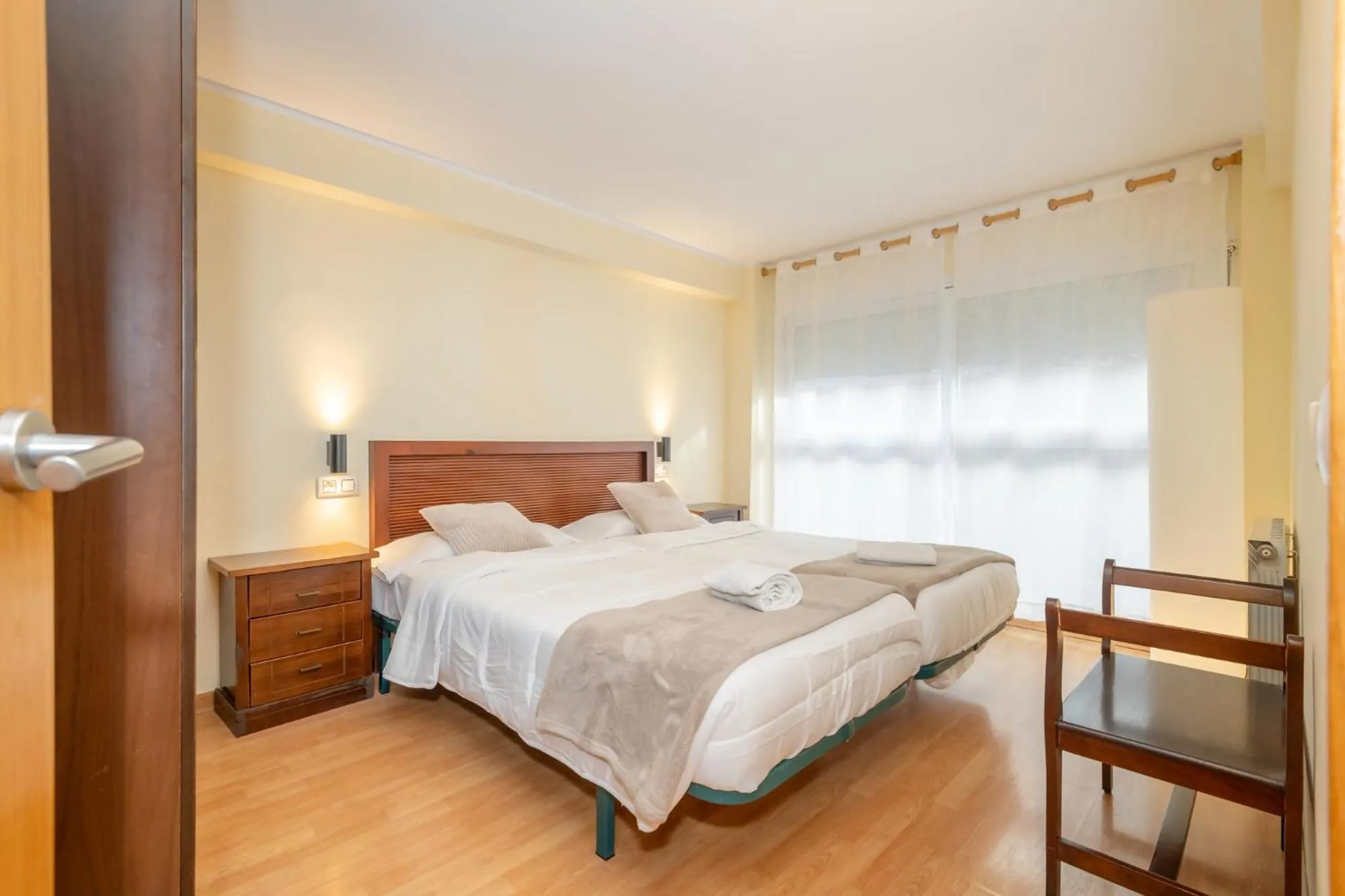 Bed in Apartamento céntrico en Girona