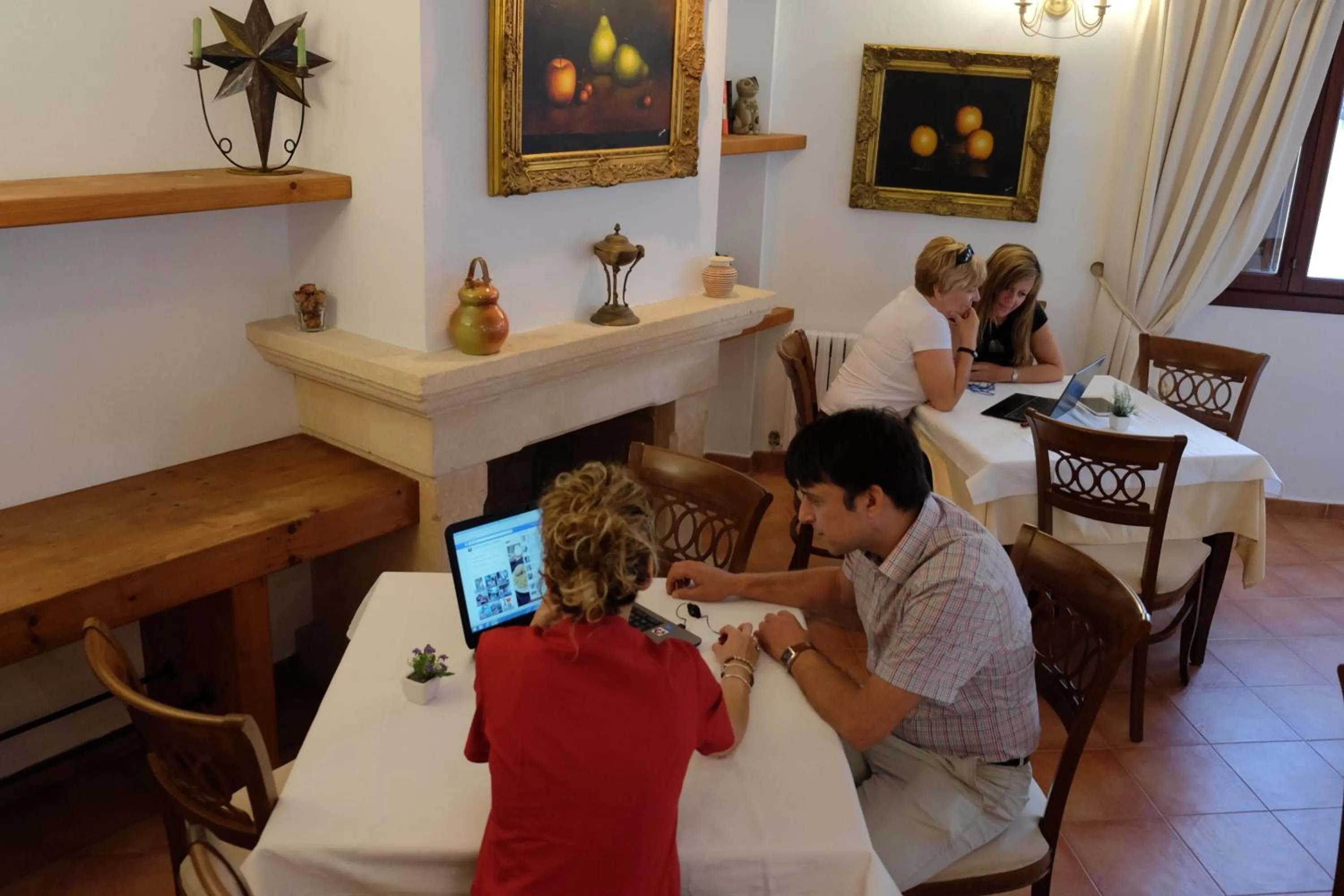 People in Bell Port Hotel