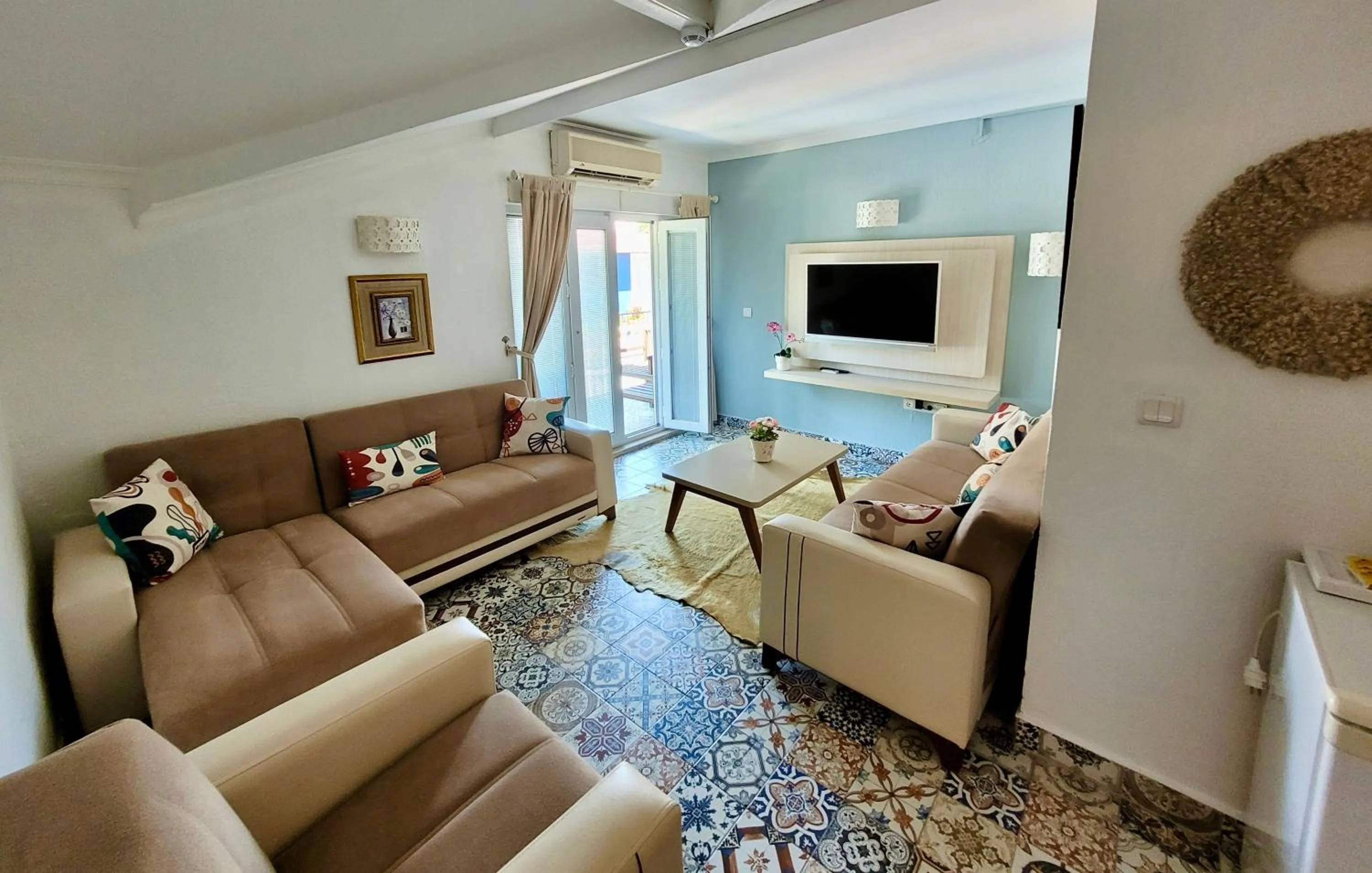 Living room in Berg Hotel