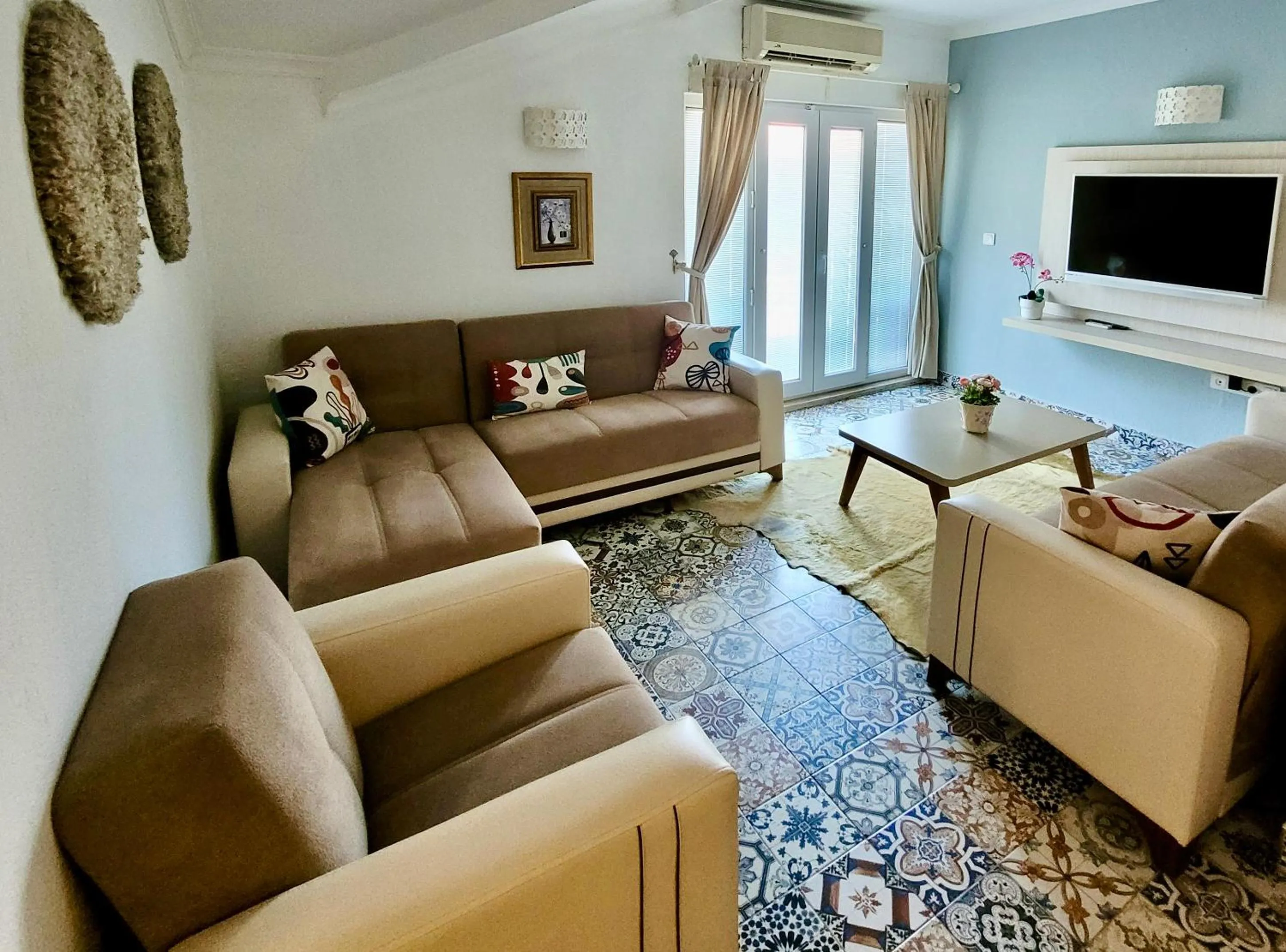 Living room in Berg Hotel