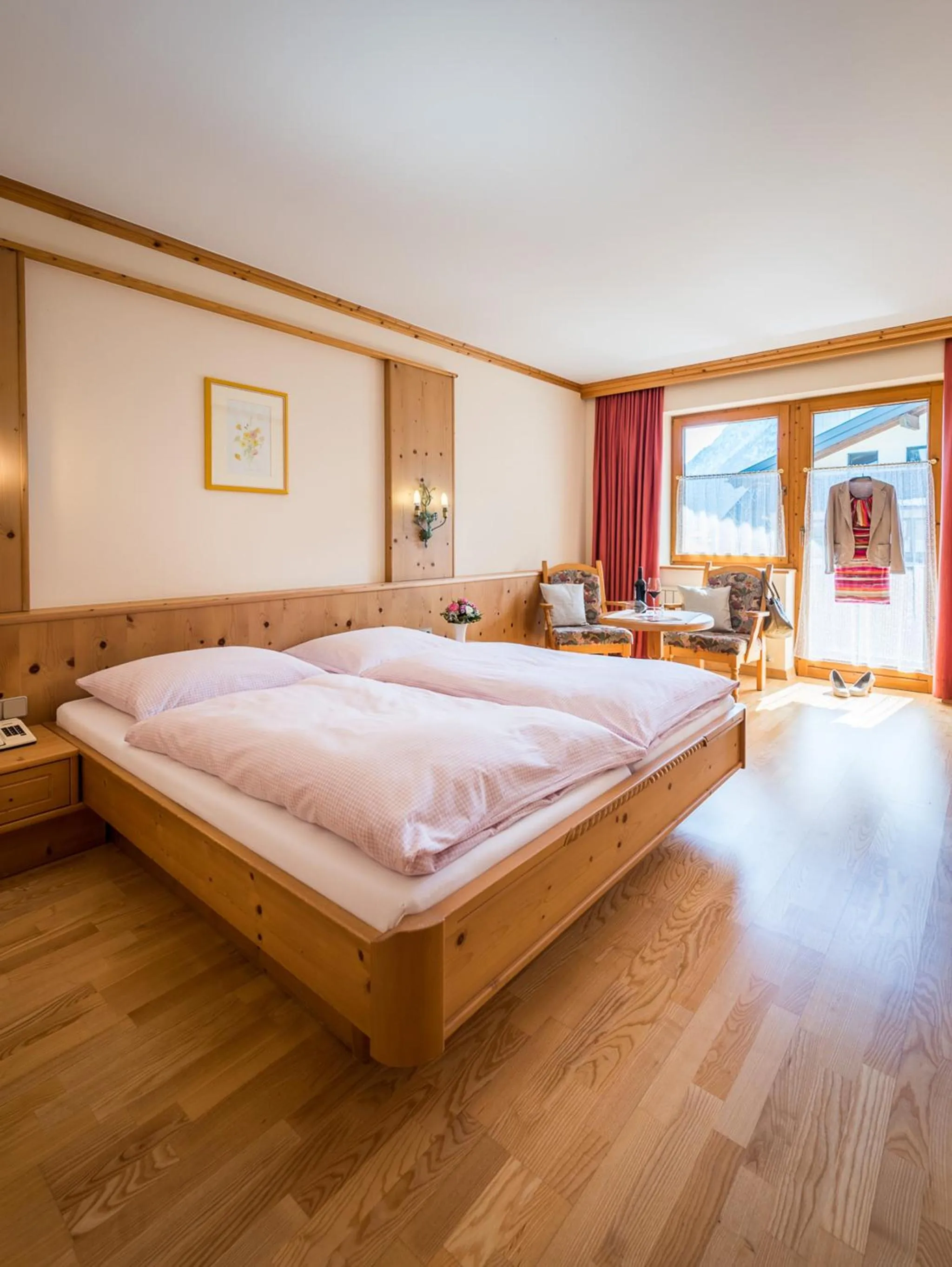 Bed in Appartementhaus Alpenrose
