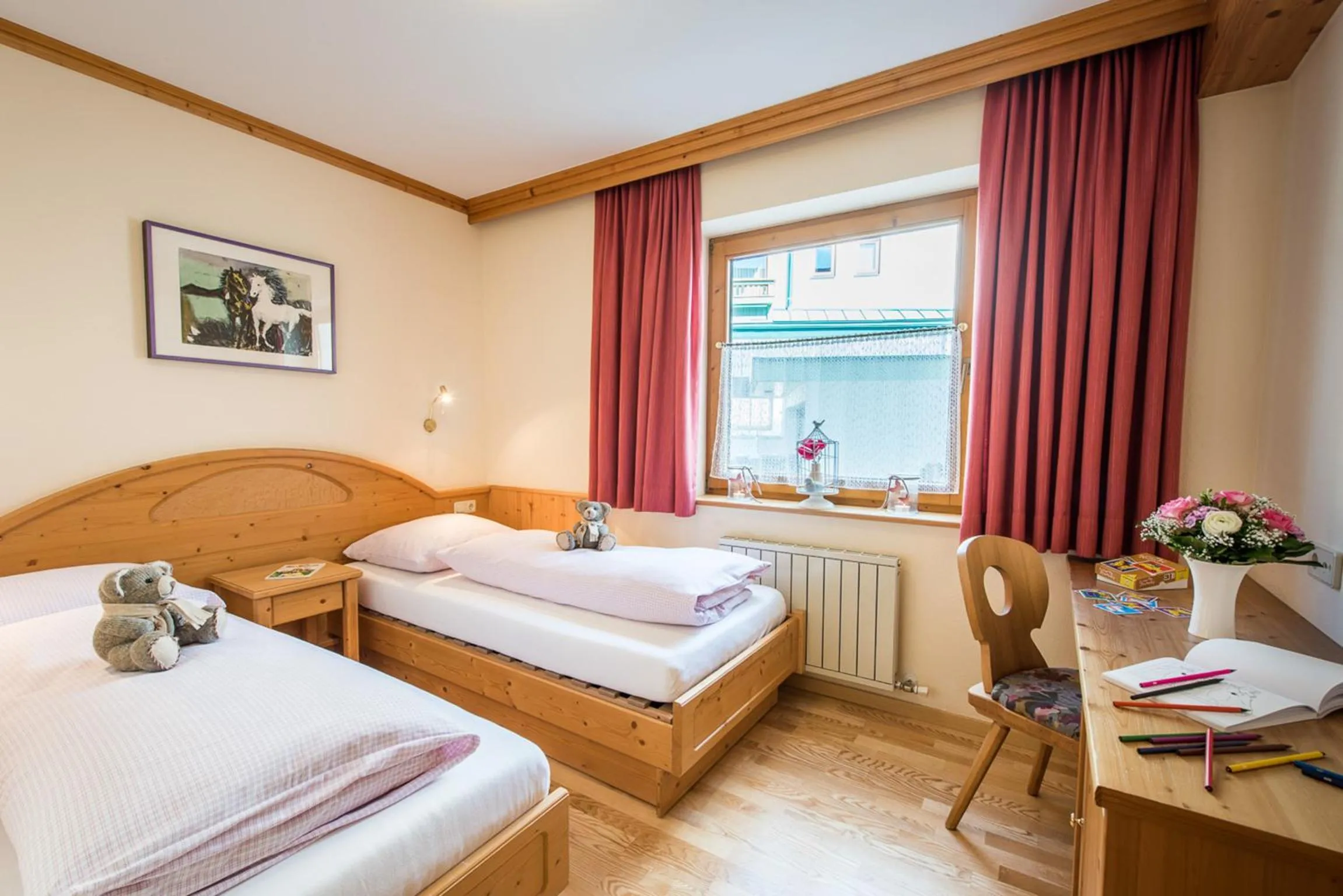 Bed in Appartementhaus Alpenrose