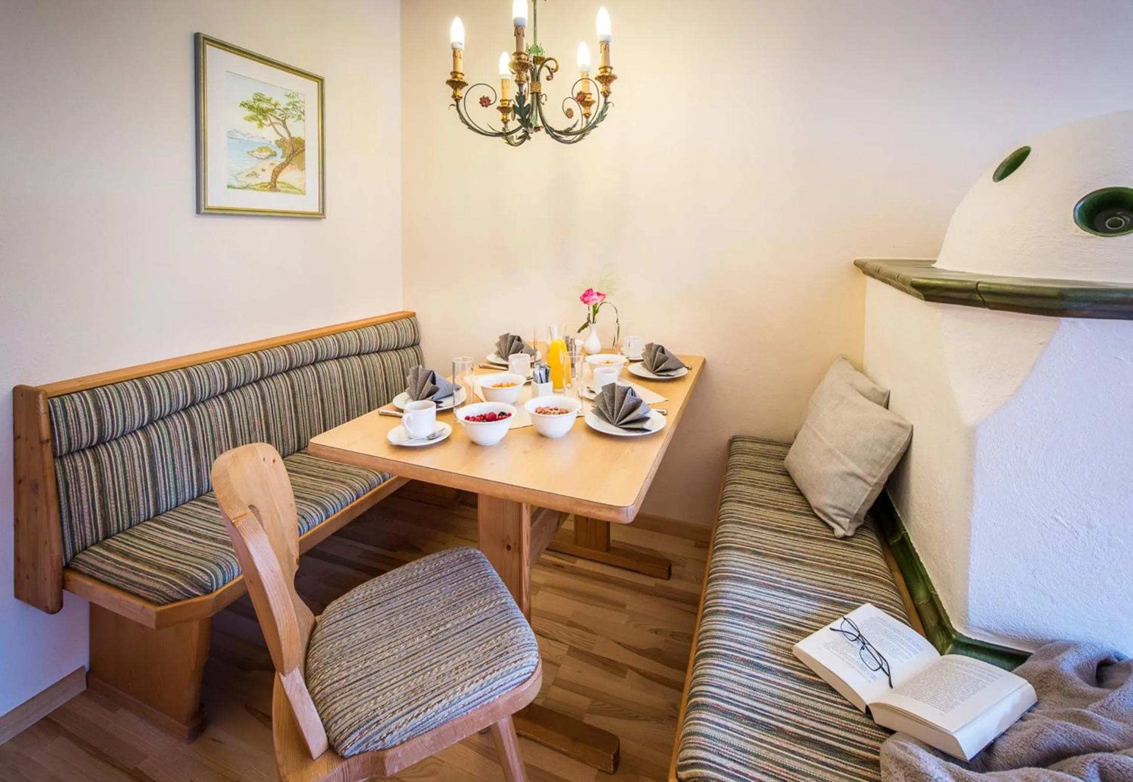 Breakfast in Appartementhaus Alpenrose